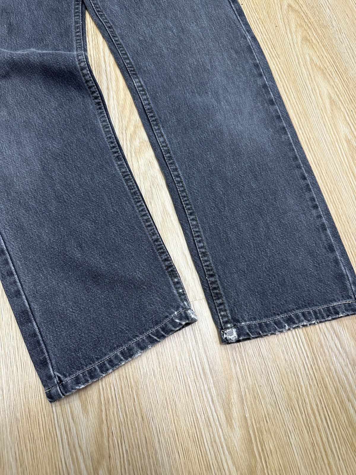 Vintage Levis 505 USA 1998 Grey Denim J502