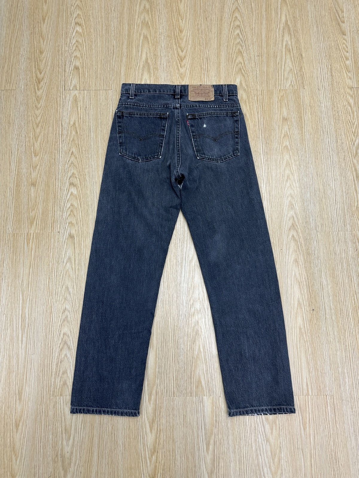 Vintage Levis 505 USA 1998 Grey Denim J502