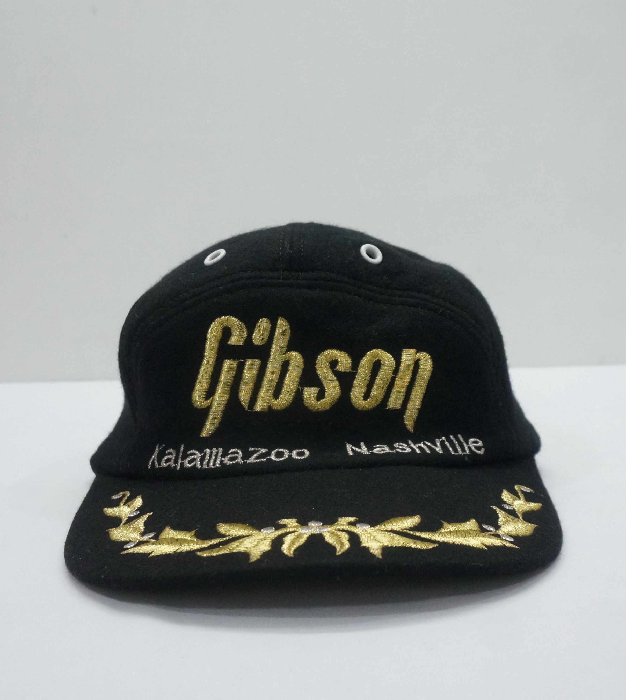 Vintage Rare Vintage 80s GIBSON Wool Cap Size ONE SIZE - 3 Thumbnail