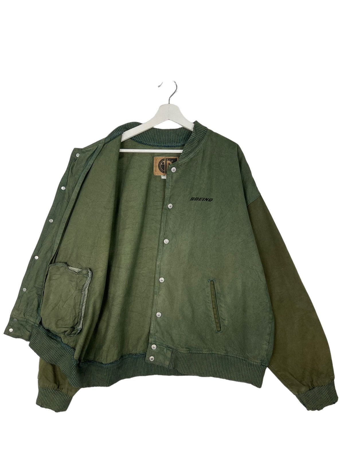 Japanese Brand VINTAGE BOEIND BOMBER JACKET Size US XXL / EU 58 / 5 - 7 Thumbnail