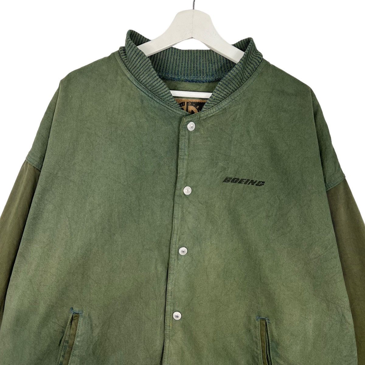 Japanese Brand VINTAGE BOEIND BOMBER JACKET Size US XXL / EU 58 / 5 - 2 Thumbnail