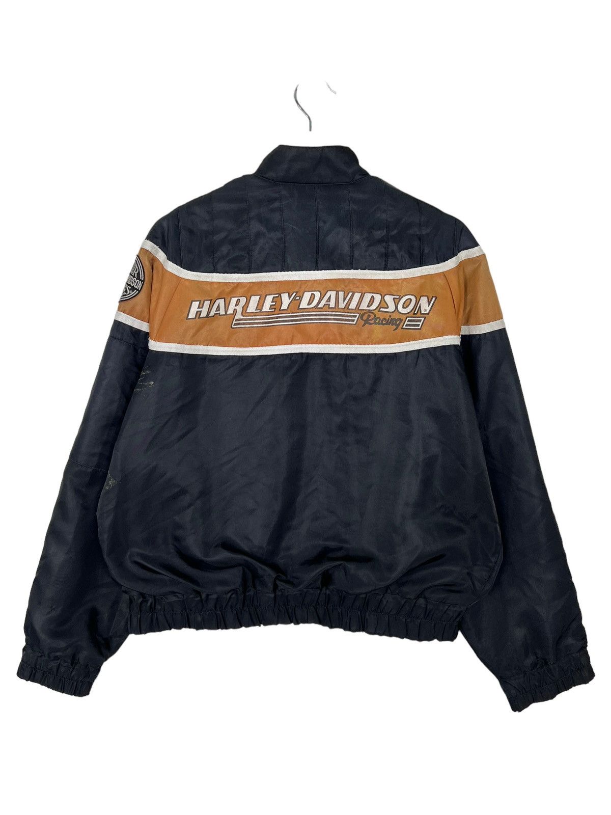 Harley Davidson 🔥 VINTAGE 80s HARLEY DAVIDSON RACING Size US M / EU 48-50 / 2 - 1 Thumbnail