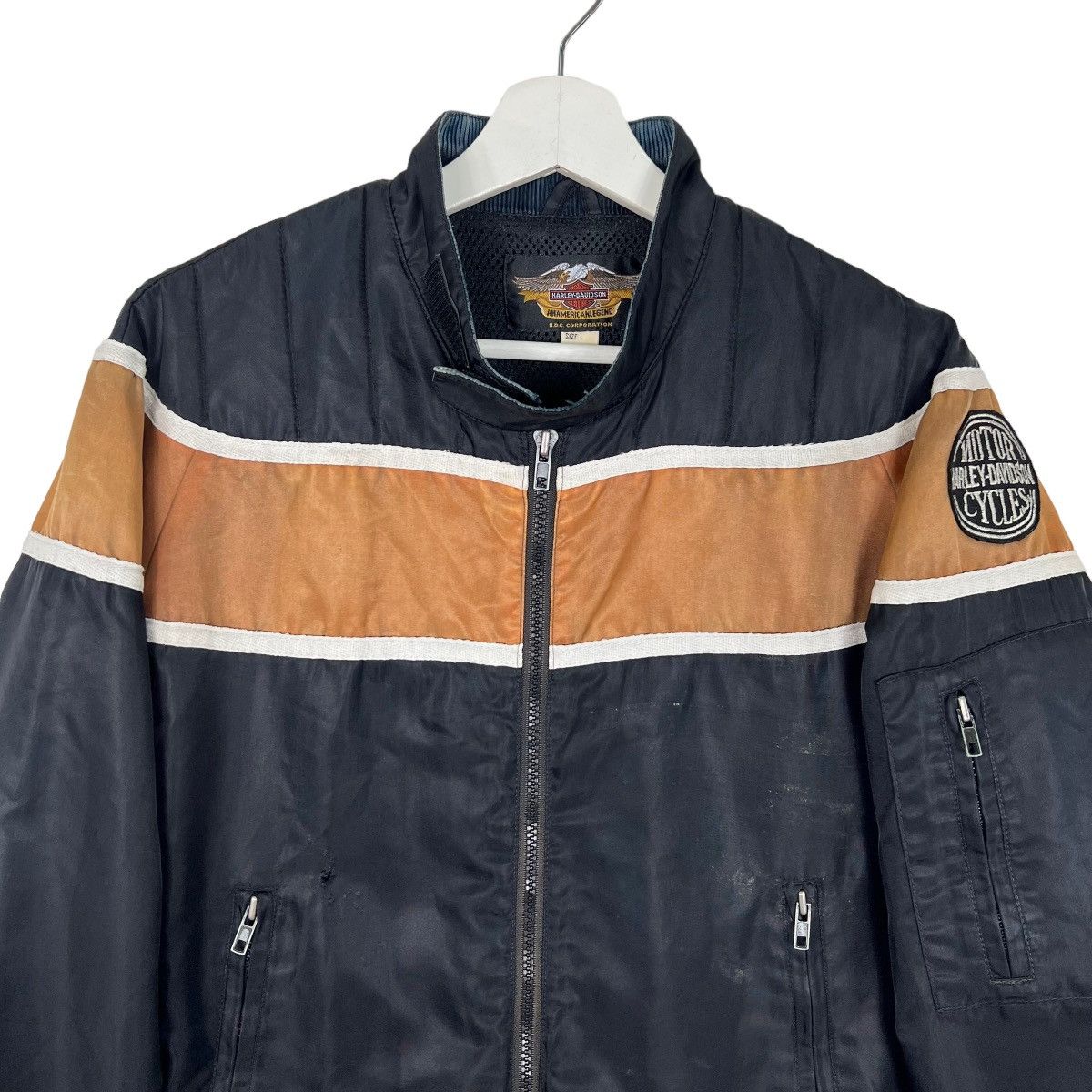 Harley Davidson 🔥 VINTAGE 80s HARLEY DAVIDSON RACING Size US M / EU 48-50 / 2 - 5 Thumbnail