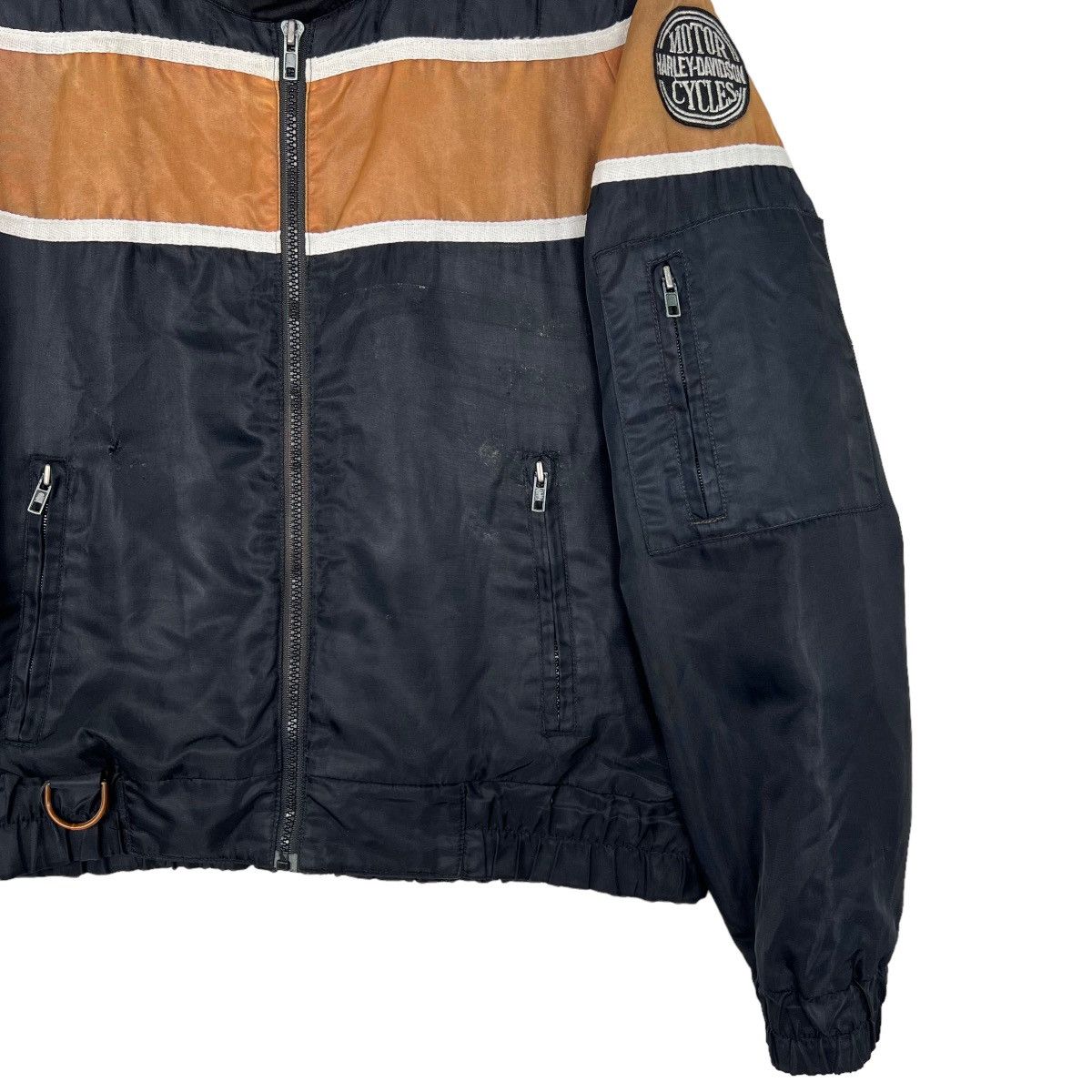 Harley Davidson 🔥 VINTAGE 80s HARLEY DAVIDSON RACING Size US M / EU 48-50 / 2 - 6 Thumbnail