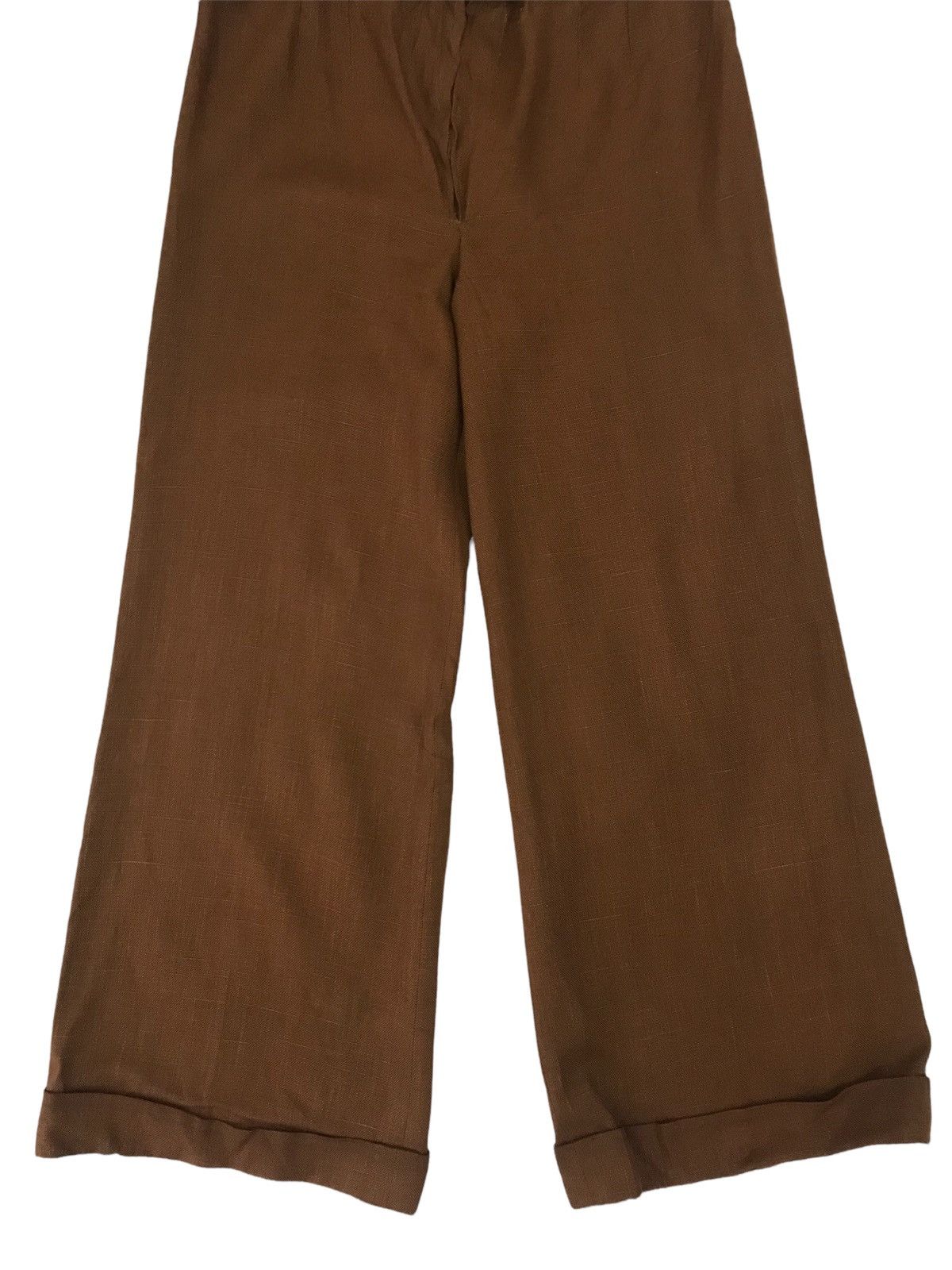 Designer × Salvatore Ferragamo × Vintage Vintage Salvatore Ferragamo Pant Viscosa Fabric Size 28" / US 6 / IT 42 - 3 Thumbnail