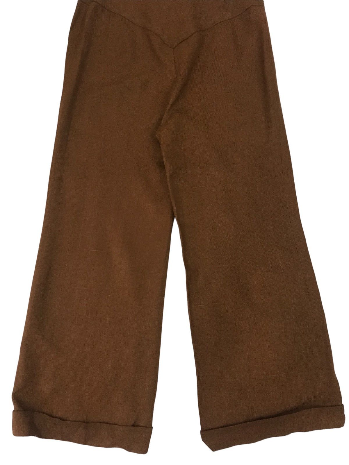 Designer × Salvatore Ferragamo × Vintage Vintage Salvatore Ferragamo Pant Viscosa Fabric Size 28" / US 6 / IT 42 - 6 Thumbnail