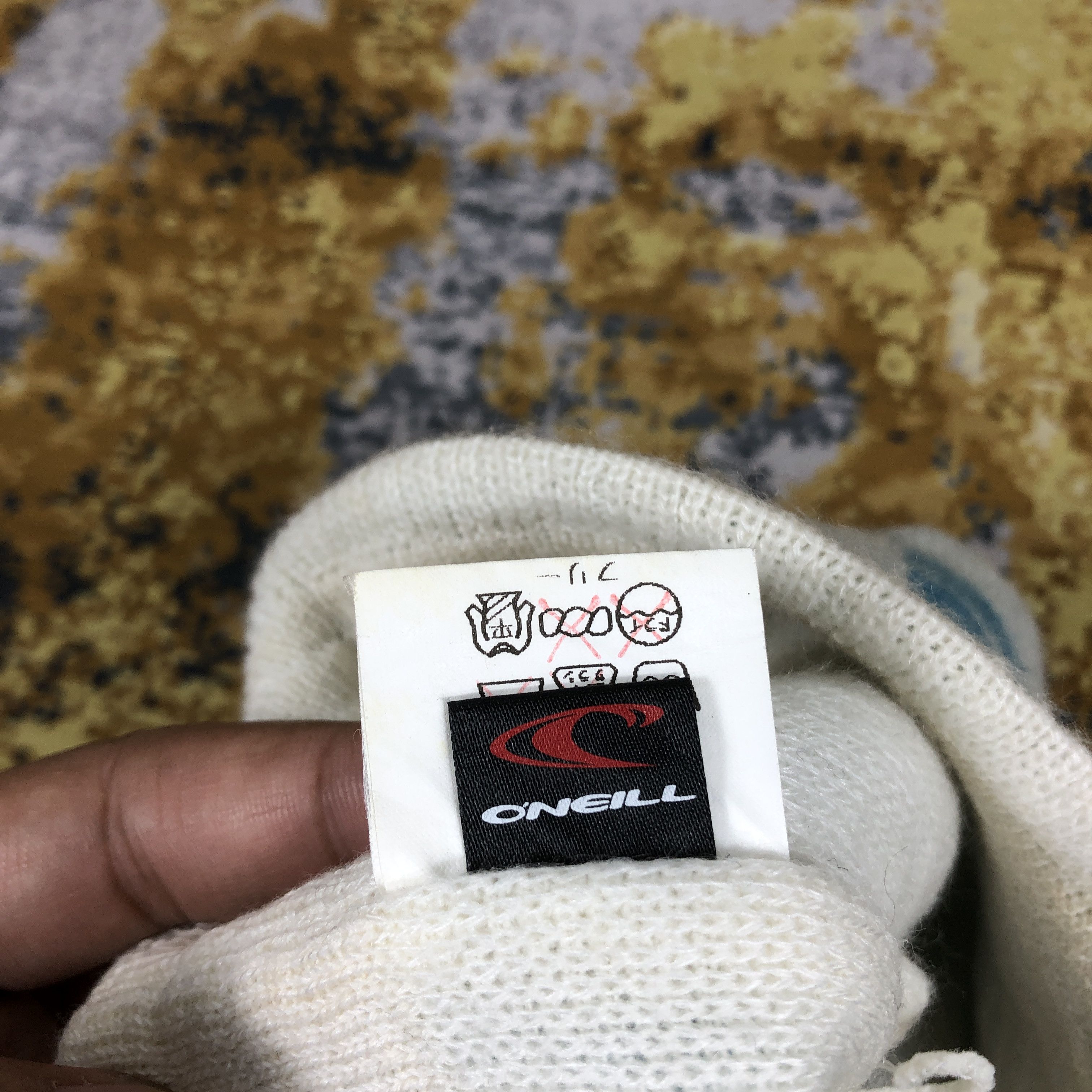 O'Neill × Vintage Vintage Oneill Cuffless Beanie Hat B1754 Size ONE SIZE - 6 Thumbnail