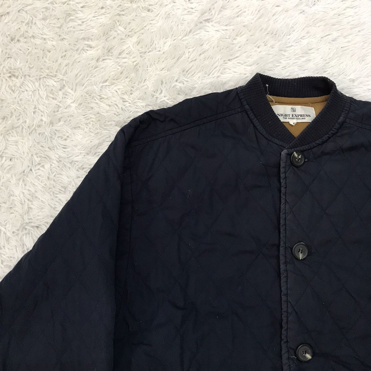 Japanese Brand Night Express The Good Feeling Button Quilted Jacket Size US M / EU 48-50 / 2 - 6 Thumbnail