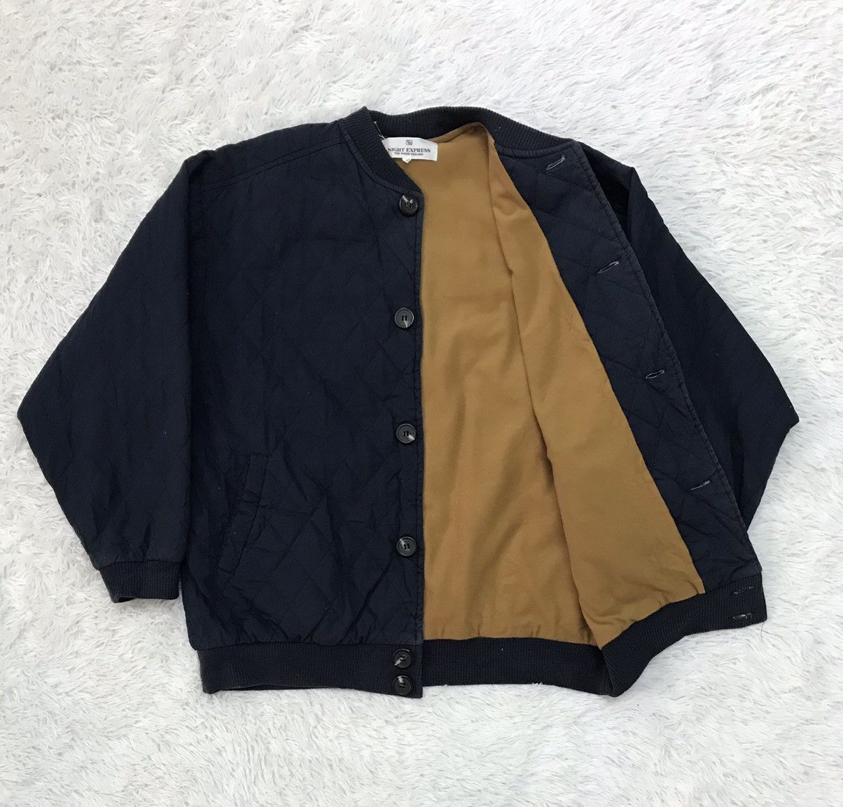Japanese Brand Night Express The Good Feeling Button Quilted Jacket Size US M / EU 48-50 / 2 - 11 Thumbnail