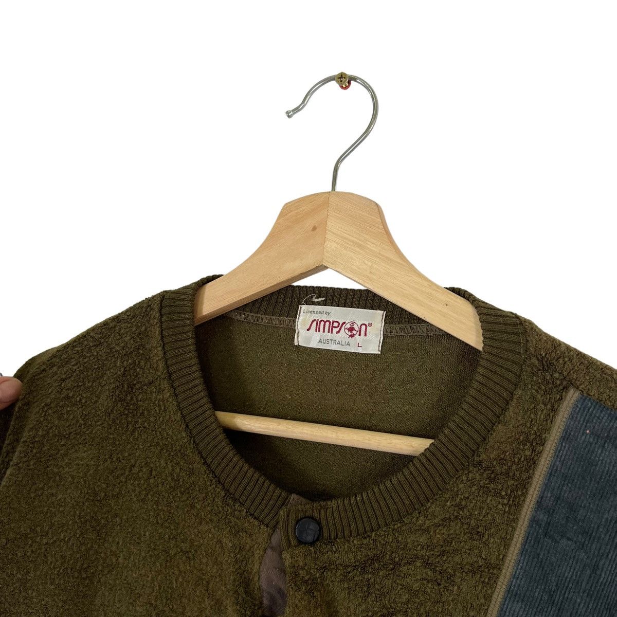 Japanese Brand VINTAGE SWEATSHIRT SIMPSON AUSTRALIA BIG LOGO Size US L / EU 52-54 / 3 - 5 Thumbnail