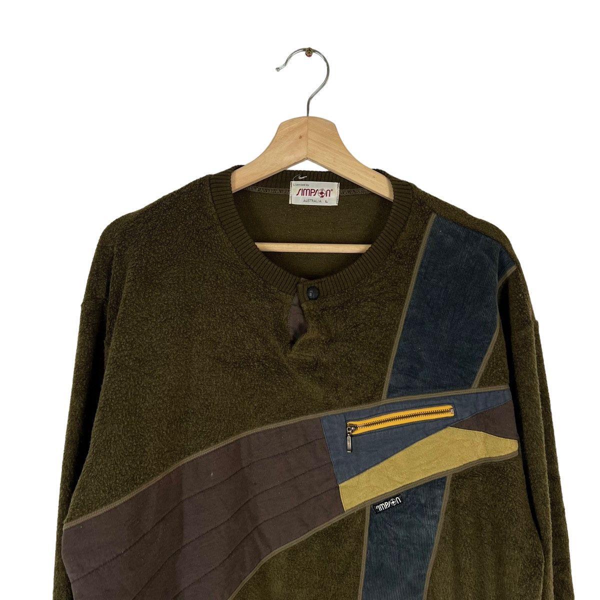 Japanese Brand VINTAGE SWEATSHIRT SIMPSON AUSTRALIA BIG LOGO Size US L / EU 52-54 / 3 - 2 Thumbnail
