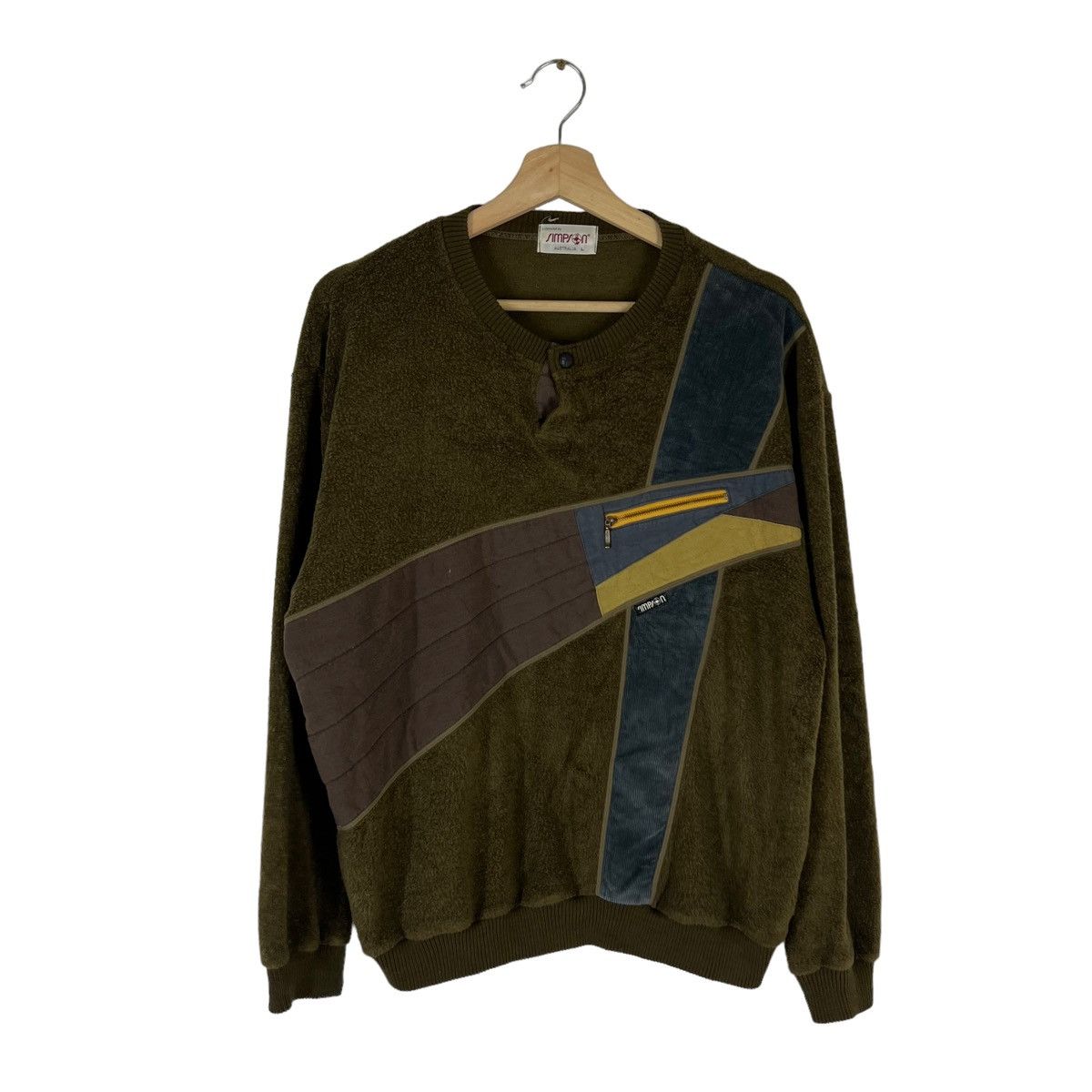 Japanese Brand VINTAGE SWEATSHIRT SIMPSON AUSTRALIA BIG LOGO Size US L / EU 52-54 / 3 - 1 Thumbnail