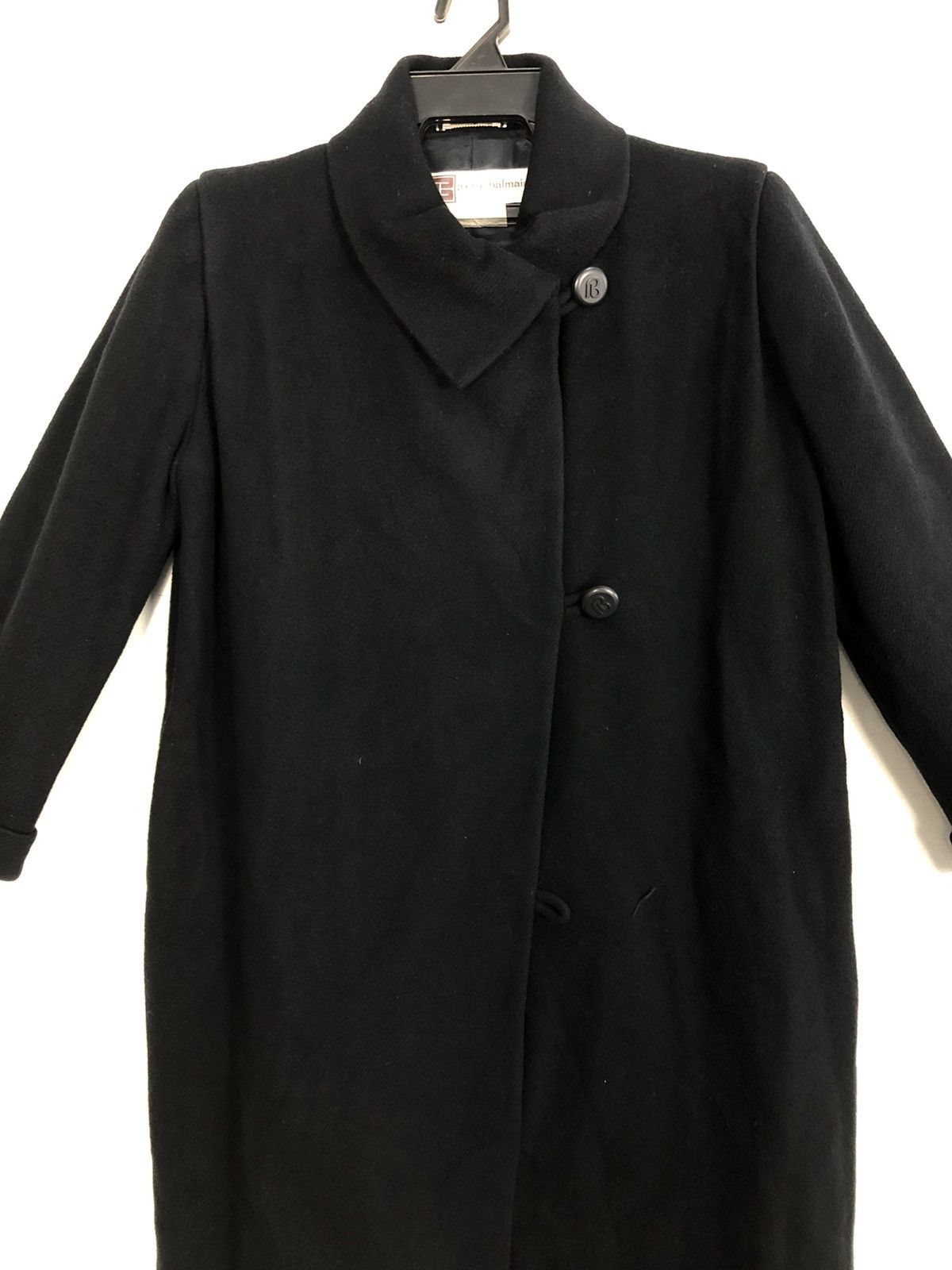Designer × Pierre Balmain Pierre Balmain Paris Side Breast Button Padded Parka Jacket Size US M / EU 48-50 / 2 - 3 Thumbnail