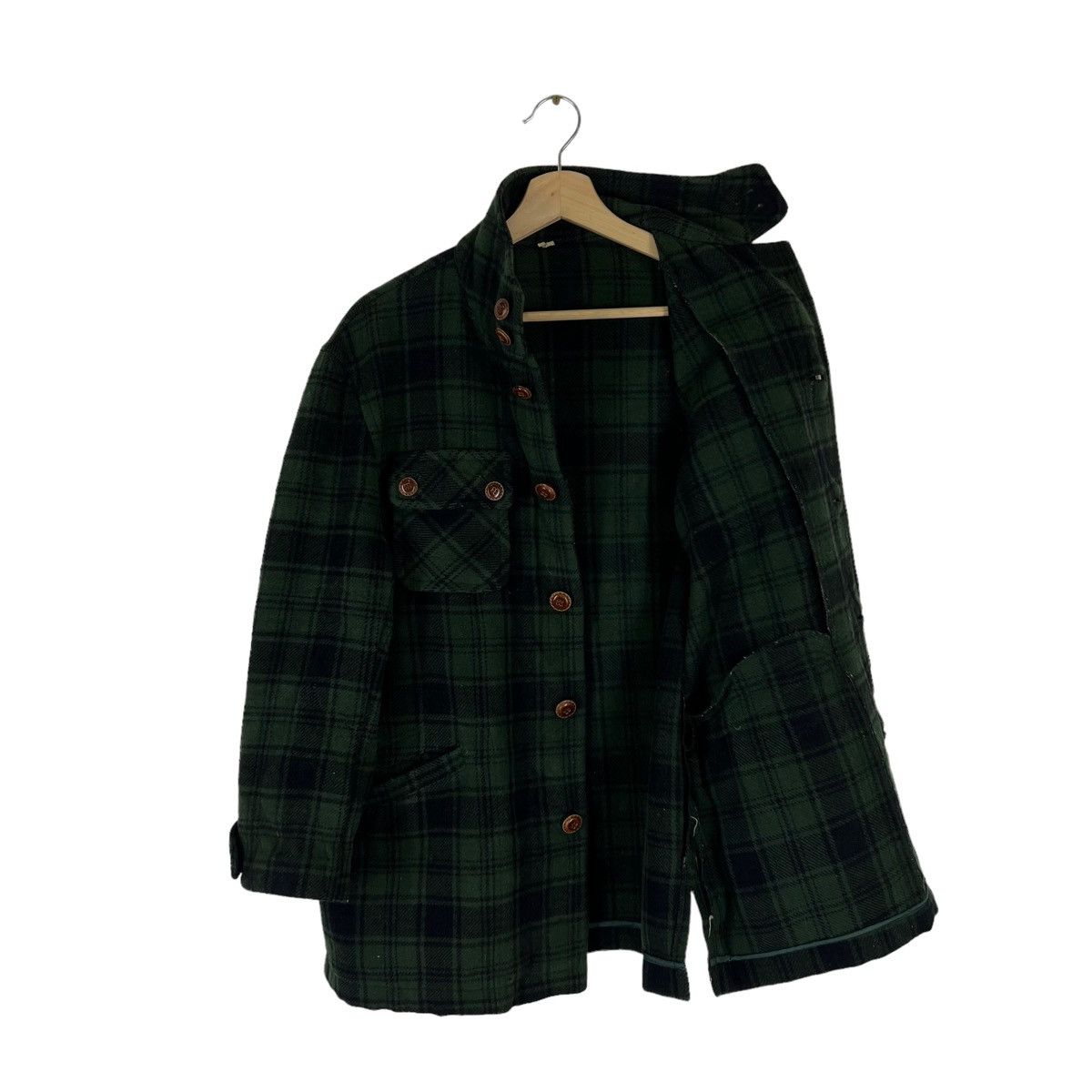 Japanese Brand × Vintage VINTAGE WOOL JACKET TARTAN DESIGN Size US L / EU 52-54 / 3 - 10 Thumbnail