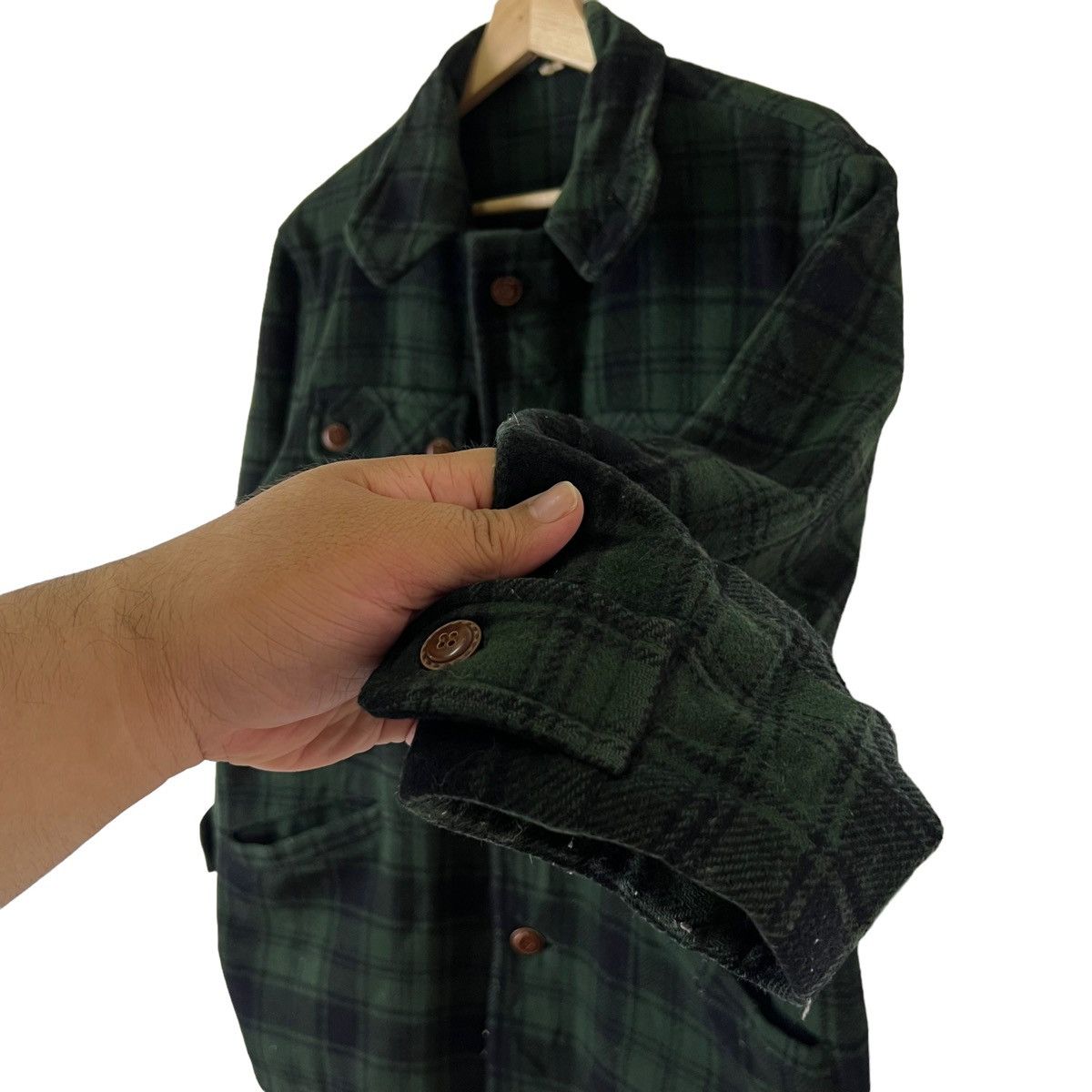 Japanese Brand × Vintage VINTAGE WOOL JACKET TARTAN DESIGN Size US L / EU 52-54 / 3 - 6 Thumbnail