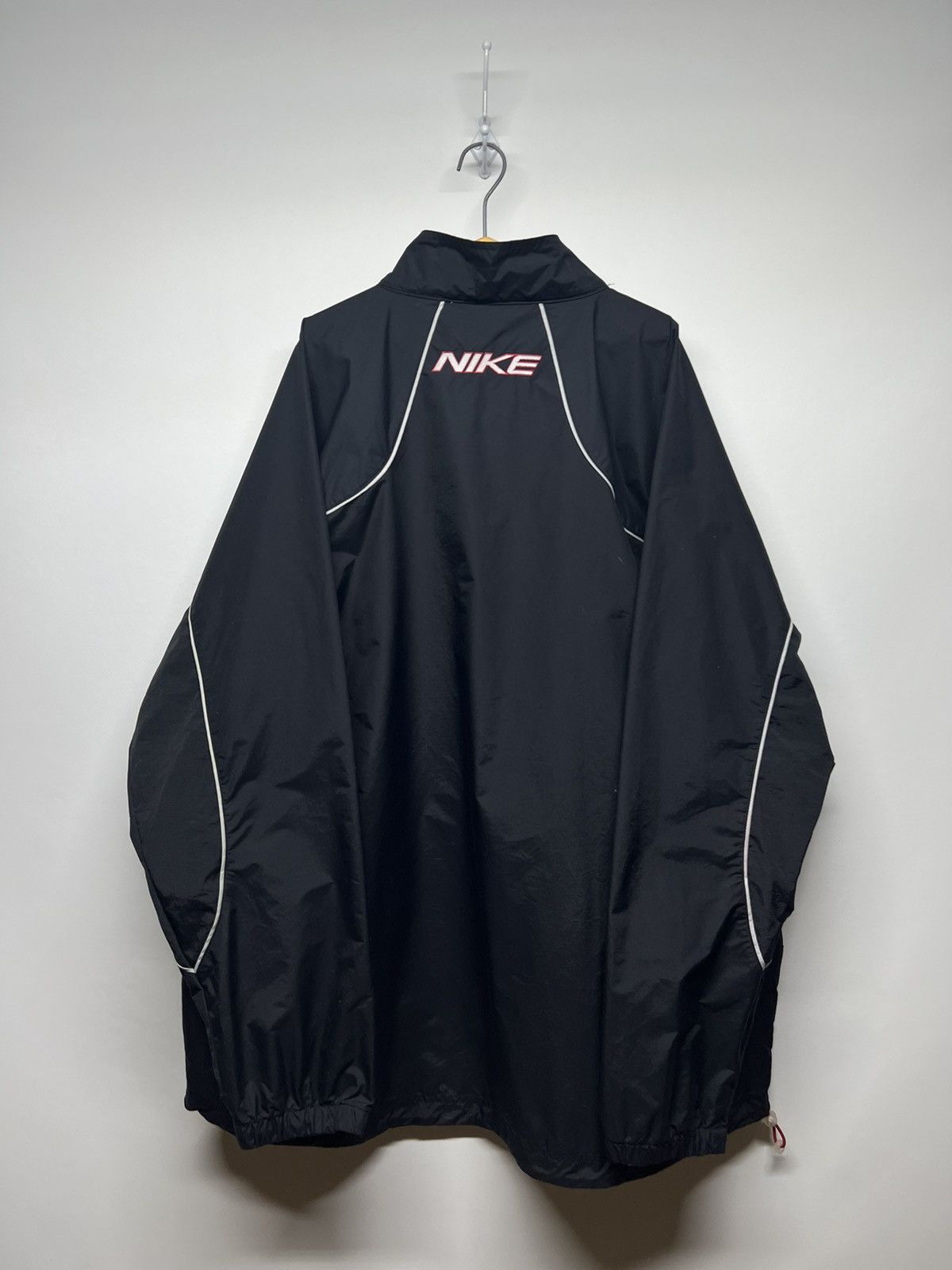 Nike × Vintage Vintage Y2k Nike Mini Swoosh Track Drill Jacket 00’s Size US XXL / EU 58 / 5 - 6 Thumbnail