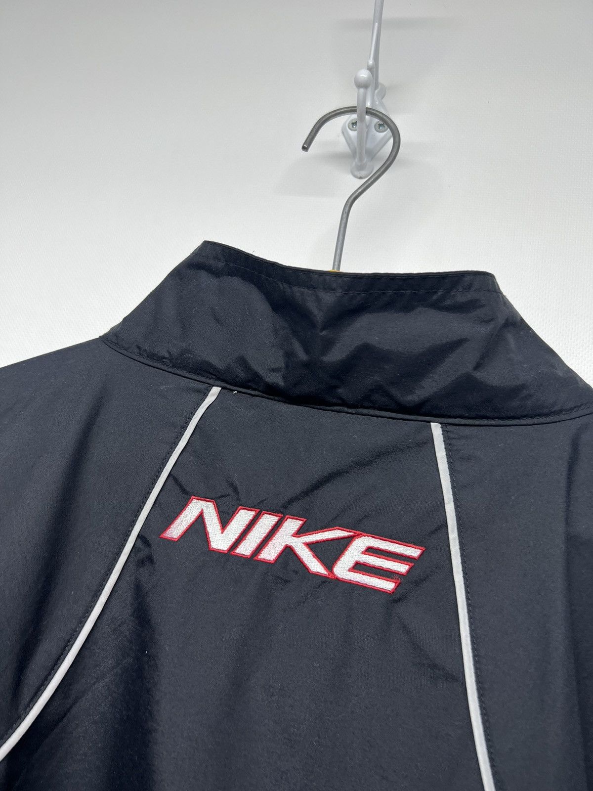 Nike × Vintage Vintage Y2k Nike Mini Swoosh Track Drill Jacket 00’s Size US XXL / EU 58 / 5 - 8 Thumbnail