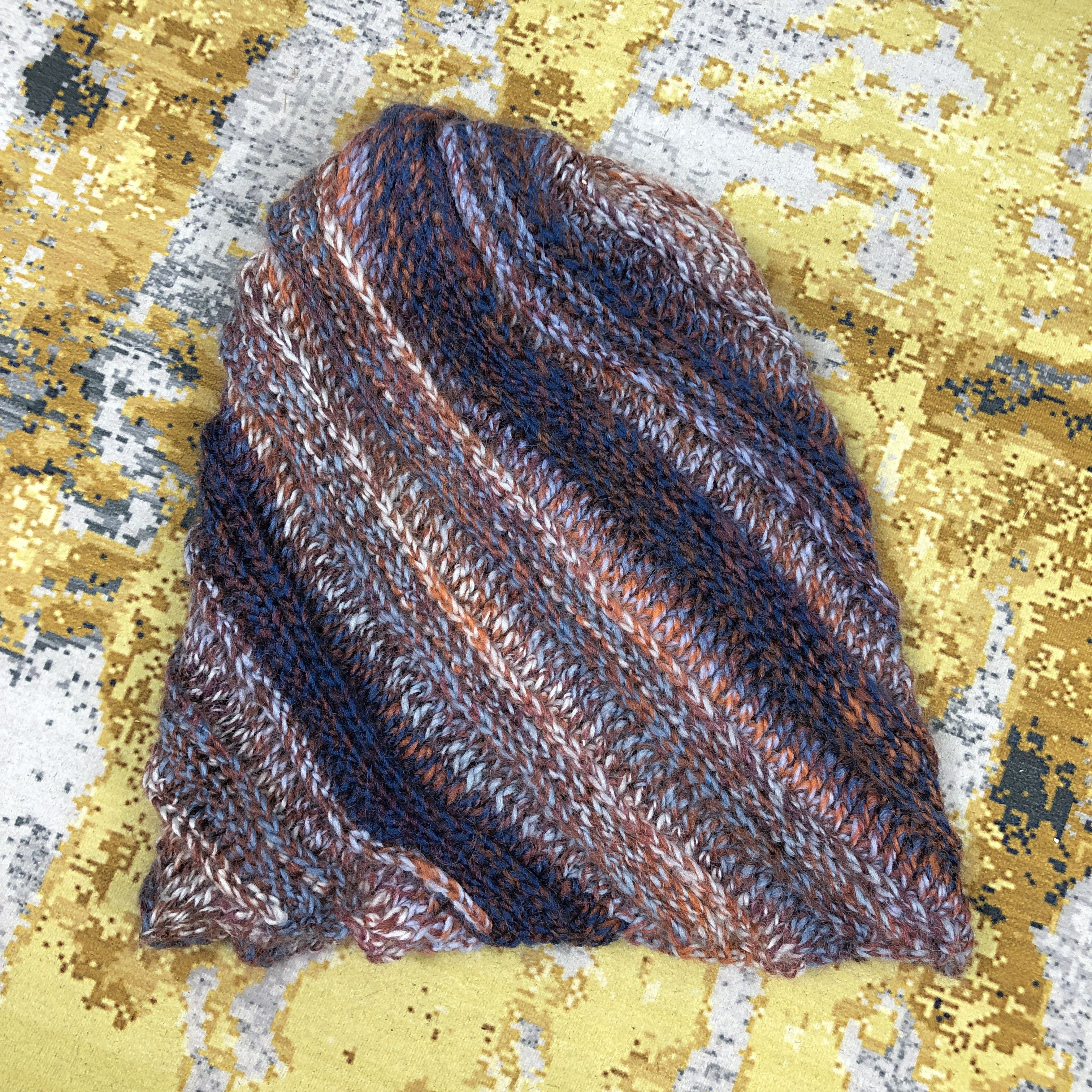 Vintage Vintage Unknown Slouchy Knit Beanie Hat B1566 Size ONE SIZE - 3 Thumbnail