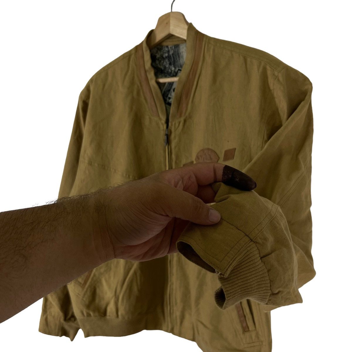 Japanese Brand VINTAGE BOMBER JACKET SYLIT BY MARCUS KAISER Size US M / EU 48-50 / 2 - 4 Thumbnail