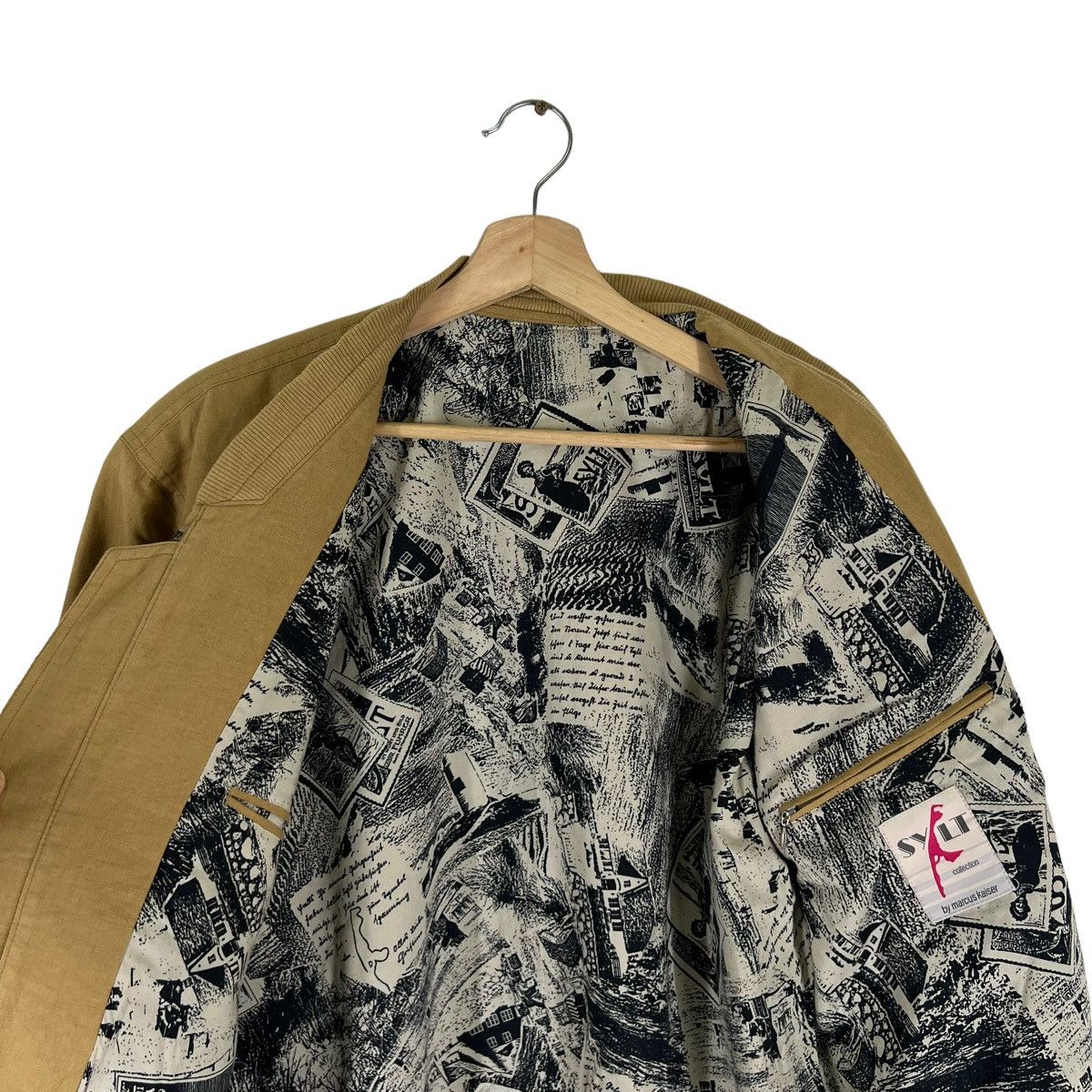 Japanese Brand VINTAGE BOMBER JACKET SYLIT BY MARCUS KAISER Size US M / EU 48-50 / 2 - 8 Thumbnail