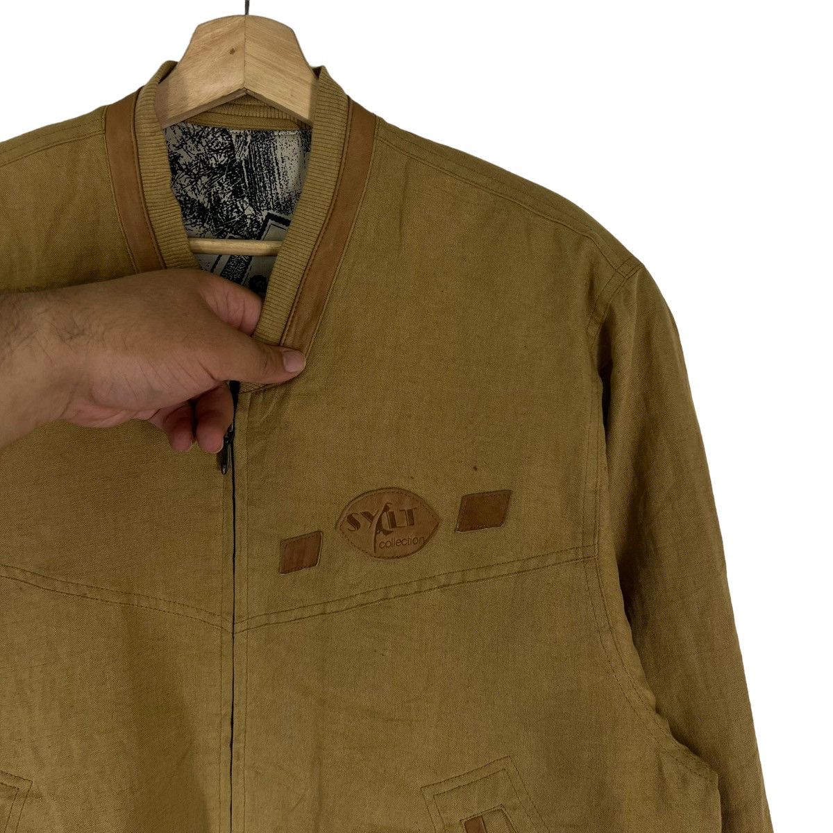 Japanese Brand VINTAGE BOMBER JACKET SYLIT BY MARCUS KAISER Size US M / EU 48-50 / 2 - 3 Thumbnail