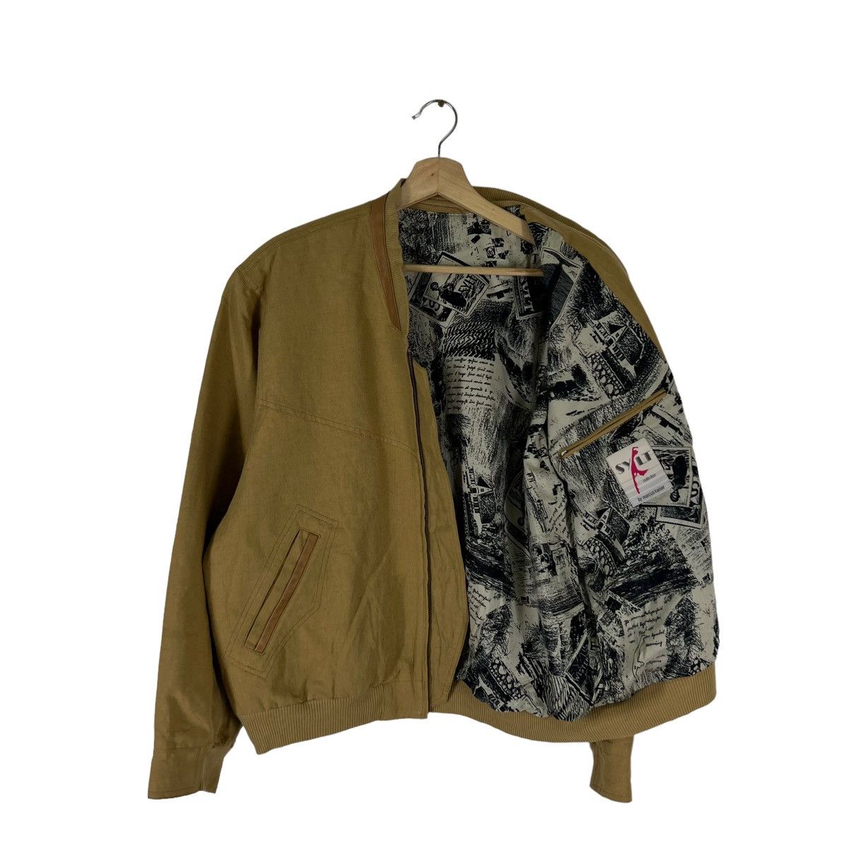Japanese Brand VINTAGE BOMBER JACKET SYLIT BY MARCUS KAISER Size US M / EU 48-50 / 2 - 7 Thumbnail