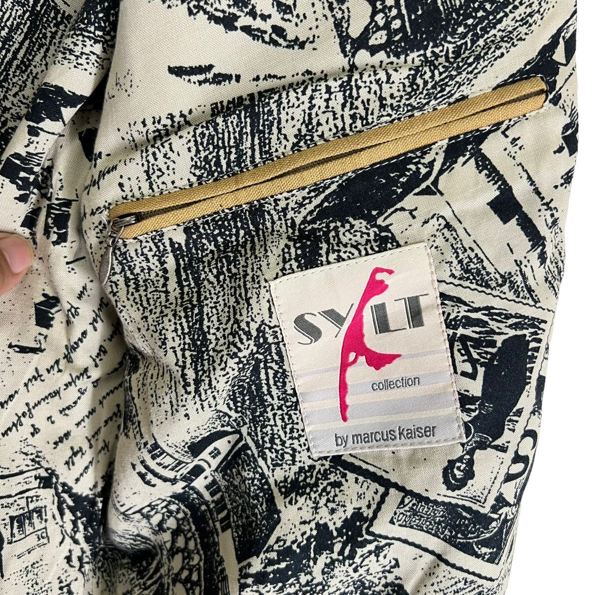 Japanese Brand VINTAGE BOMBER JACKET SYLIT BY MARCUS KAISER Size US M / EU 48-50 / 2 - 10 Thumbnail