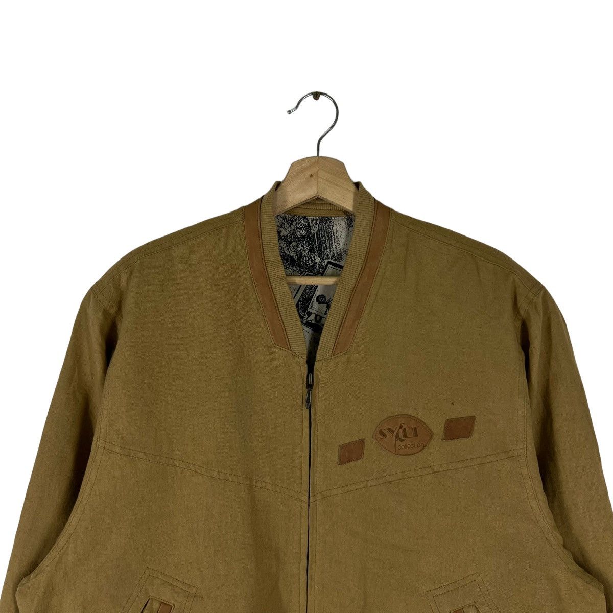 Japanese Brand VINTAGE BOMBER JACKET SYLIT BY MARCUS KAISER Size US M / EU 48-50 / 2 - 2 Thumbnail