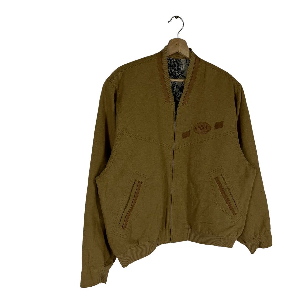 Japanese Brand VINTAGE BOMBER JACKET SYLIT BY MARCUS KAISER Size US M / EU 48-50 / 2 - 5 Thumbnail