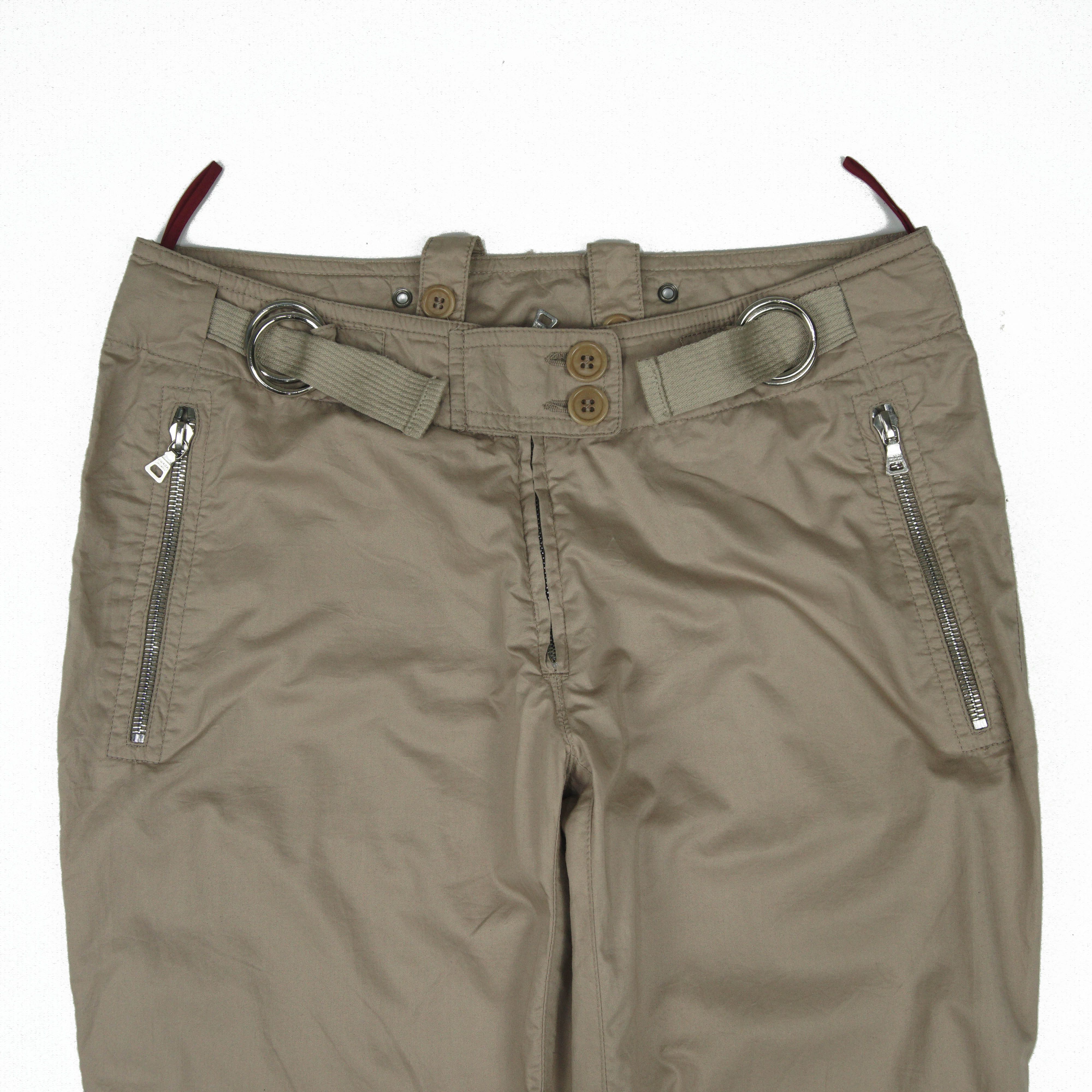 Prada *NoTariff Prada Archive Utility Multi Pocket Pants Size 28" / US 6 / IT 42 - 4 Thumbnail