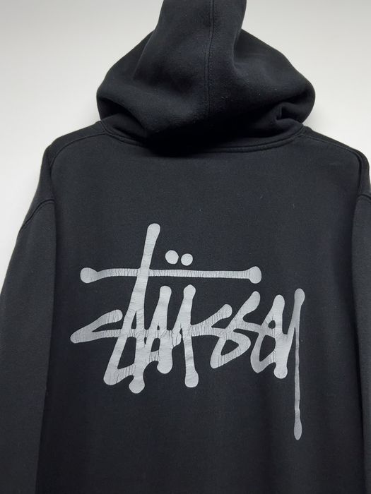 Vintage Vintage Y2k Stussy USA Big Logo Hoodie 00's | Grailed