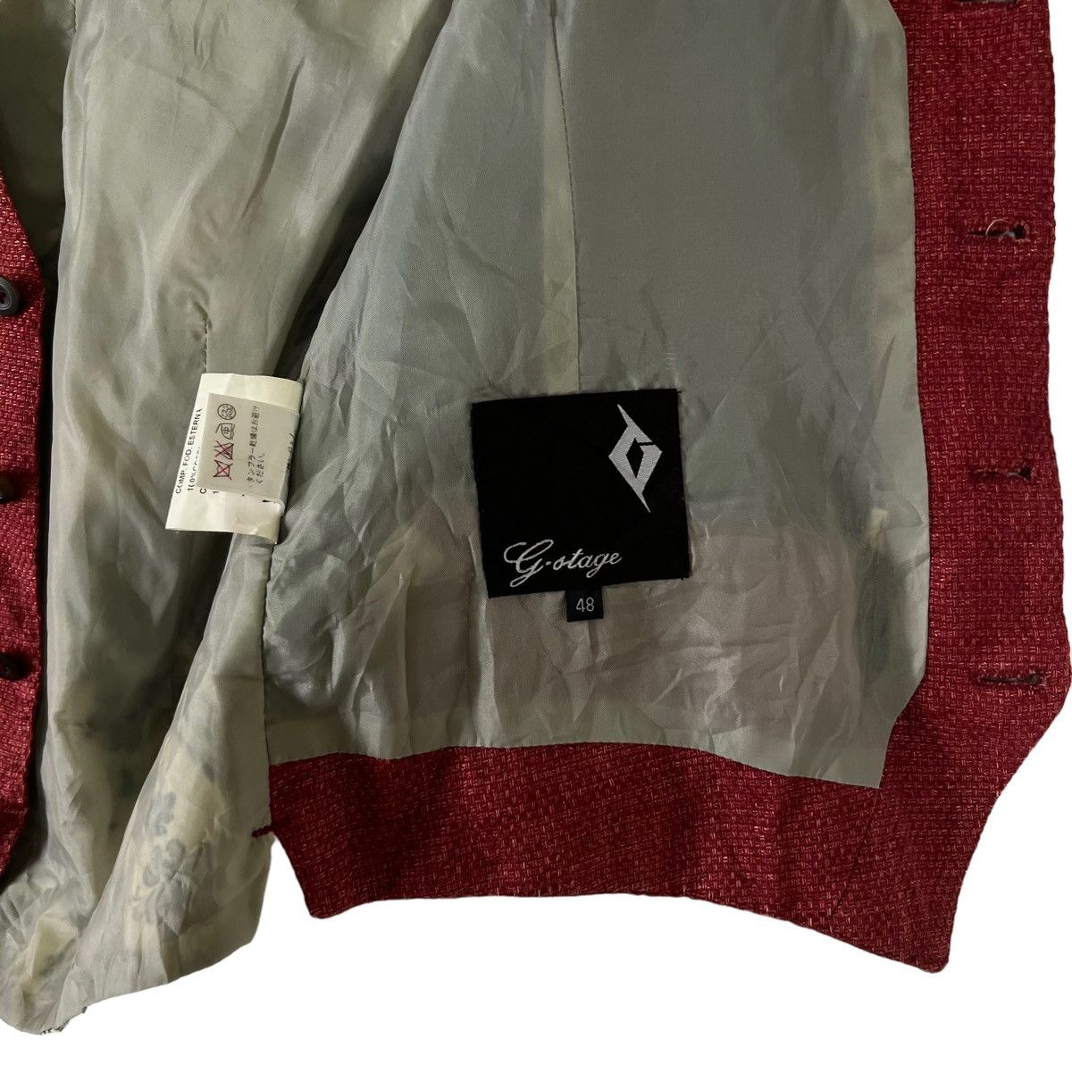 Japanese Brand × Vintage VINTAGE G STAGE VEST JAPAN Size US M / EU 48-50 / 2 - 9 Thumbnail