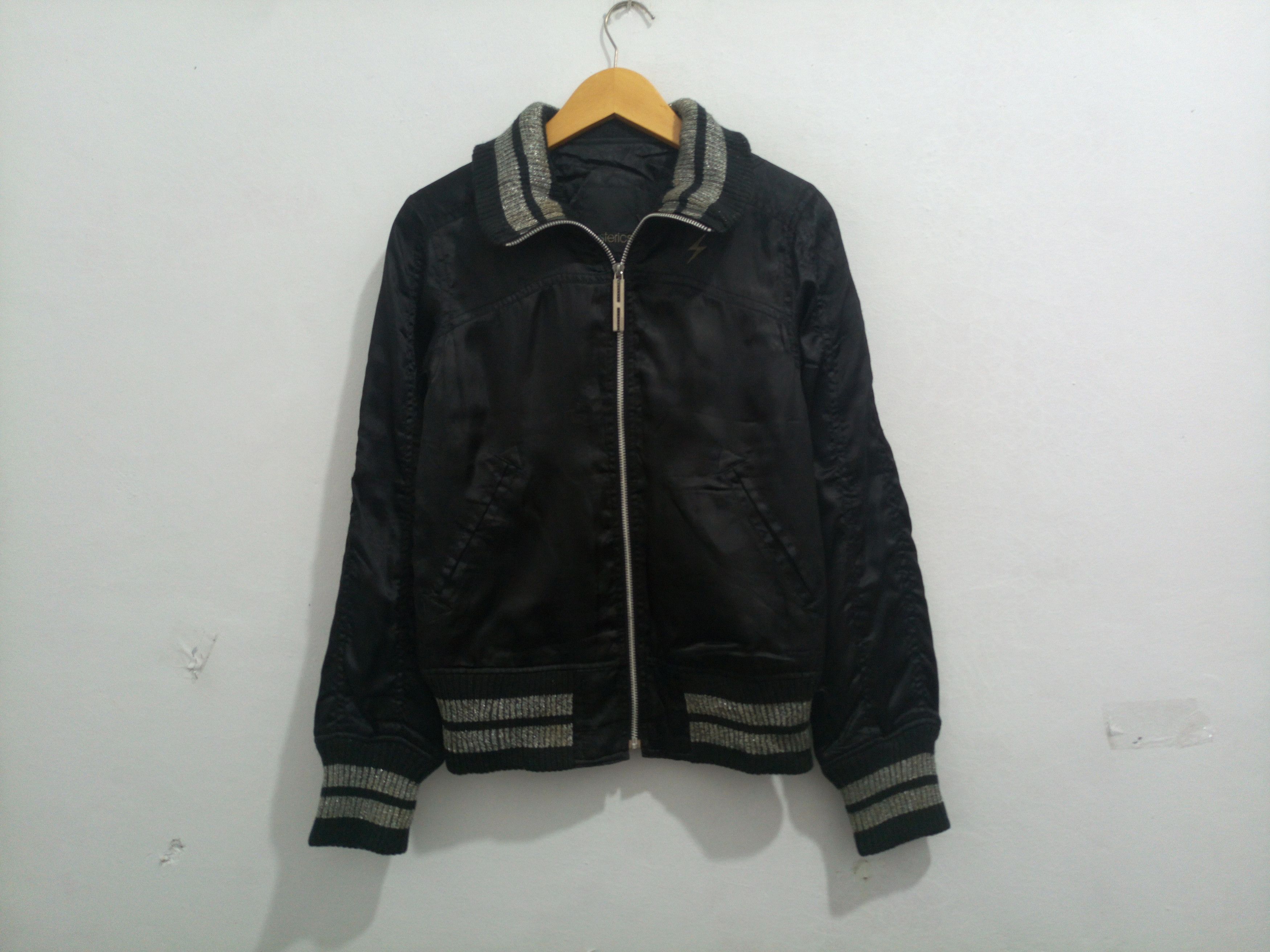 Hysteric Glamour Women S, Hysteric Glamour Satin Bomber Jacket Size XS / US 0-2 / IT 36-38 - 7 Thumbnail