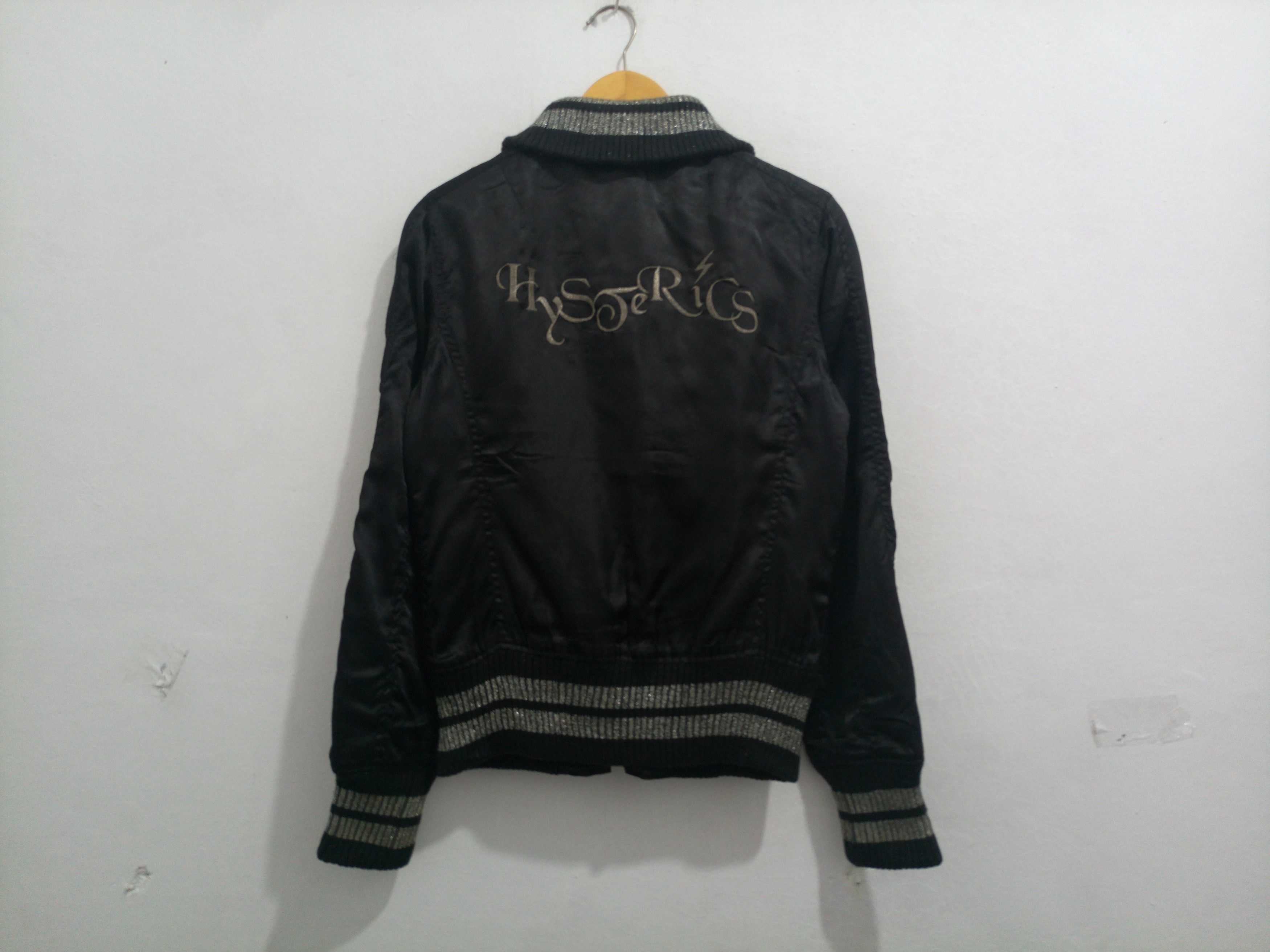 Hysteric Glamour Women S, Hysteric Glamour Satin Bomber Jacket Size XS / US 0-2 / IT 36-38 - 5 Thumbnail