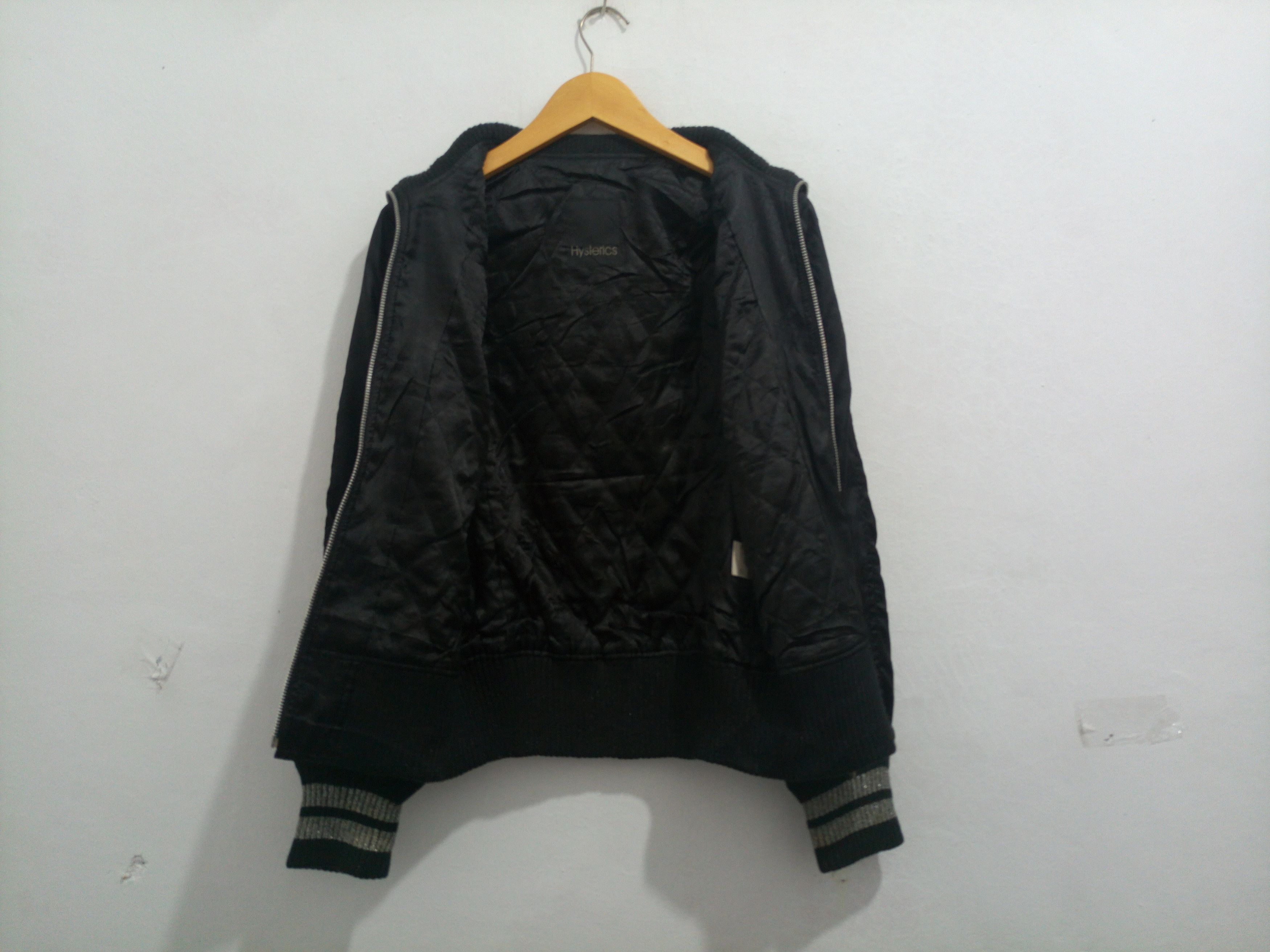 Hysteric Glamour Women S, Hysteric Glamour Satin Bomber Jacket Size XS / US 0-2 / IT 36-38 - 8 Thumbnail