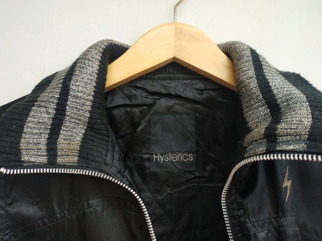Hysteric Glamour Women S, Hysteric Glamour Satin Bomber Jacket Size XS / US 0-2 / IT 36-38 - 12 Thumbnail