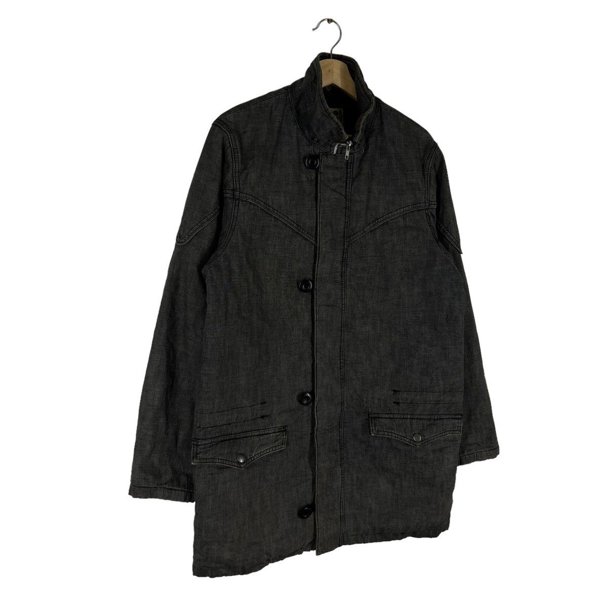 Japanese Brand VINTAGE HIKORY CHORE JACKET TAKEO KIKUCHI JAPAN Size US M / EU 48-50 / 2 - 3 Thumbnail