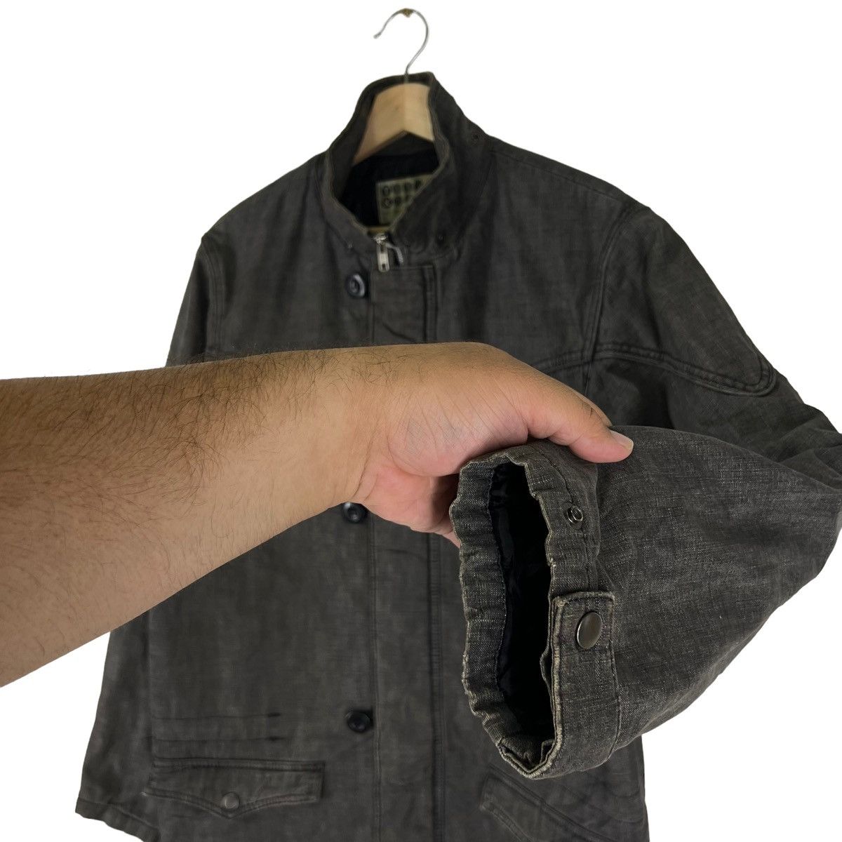 Japanese Brand VINTAGE HIKORY CHORE JACKET TAKEO KIKUCHI JAPAN Size US M / EU 48-50 / 2 - 5 Thumbnail