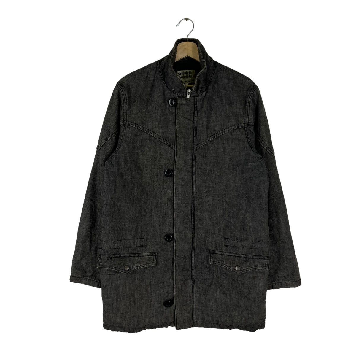 Japanese Brand VINTAGE HIKORY CHORE JACKET TAKEO KIKUCHI JAPAN Size US M / EU 48-50 / 2 - 1 Thumbnail