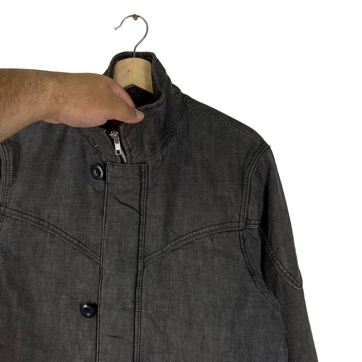 Japanese Brand VINTAGE HIKORY CHORE JACKET TAKEO KIKUCHI JAPAN Size US M / EU 48-50 / 2 - 4 Thumbnail