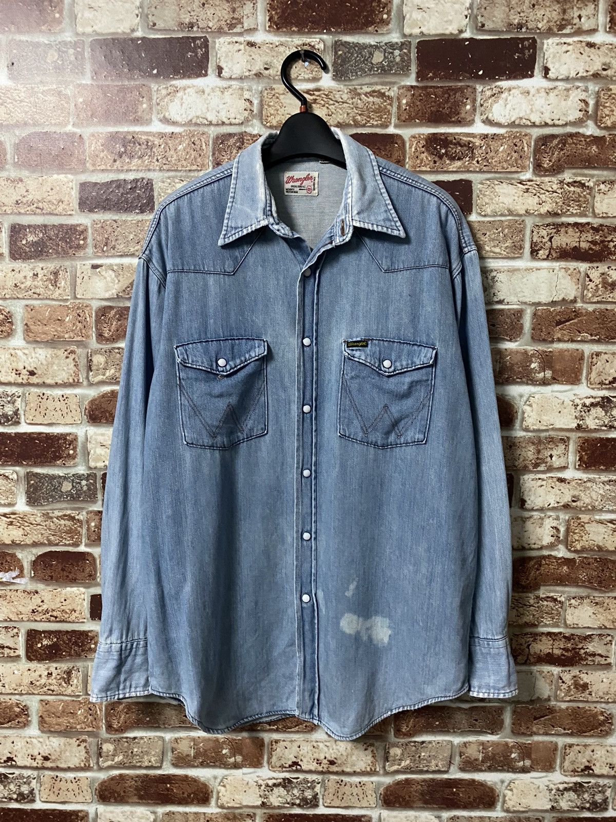 Wrangler Vintage Wrangler Stone Button Jacket Size US L / EU 52-54 / 3 - 2 Thumbnail