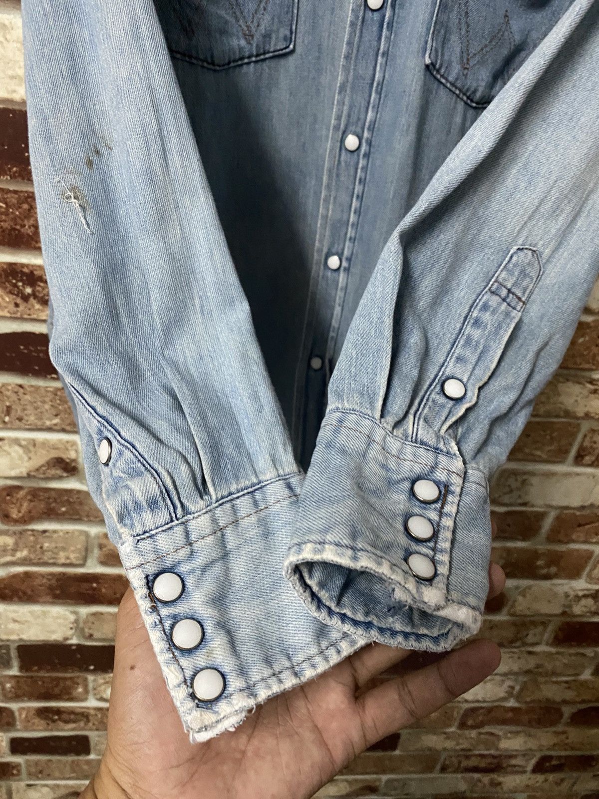 Wrangler Vintage Wrangler Stone Button Jacket Size US L / EU 52-54 / 3 - 4 Thumbnail