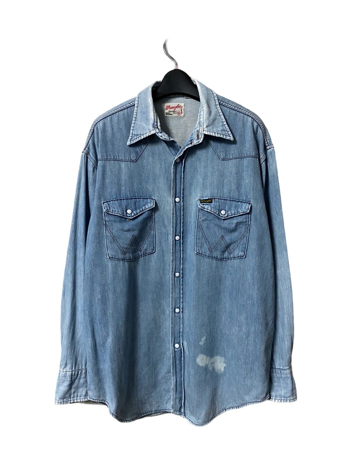 Wrangler Vintage Wrangler Stone Button Jacket Size US L / EU 52-54 / 3 - 1 Thumbnail