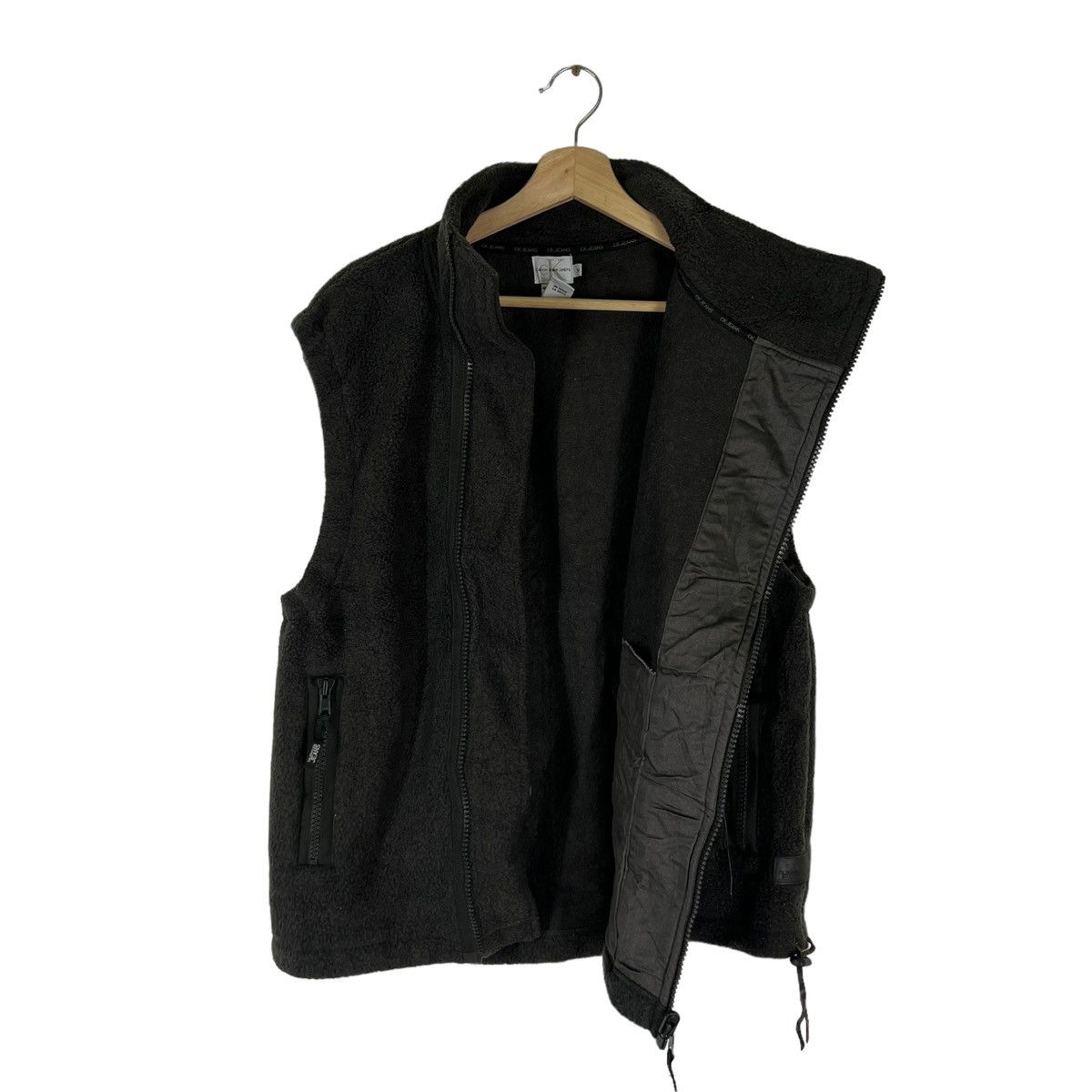 Japanese Brand VINTAGE VEST FLEECE CALVIN KLEIN JEANS Size US M / EU 48-50 / 2 - 6 Thumbnail