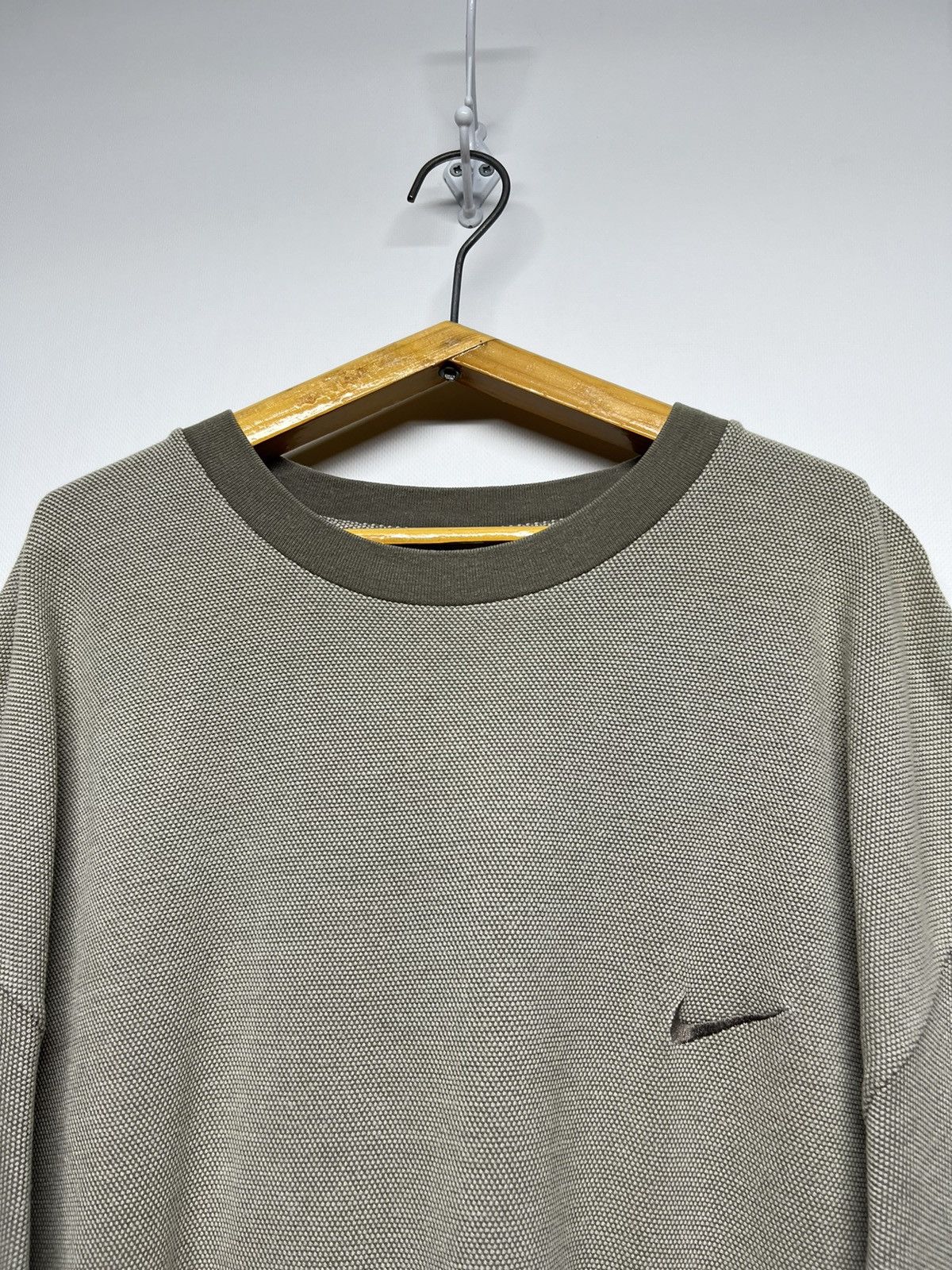 Nike × Vintage Vintage Y2k Nike 🧡 Mini Swoosh T-Shirt 90’s Size US XL / EU 56 / 4 - 3 Thumbnail