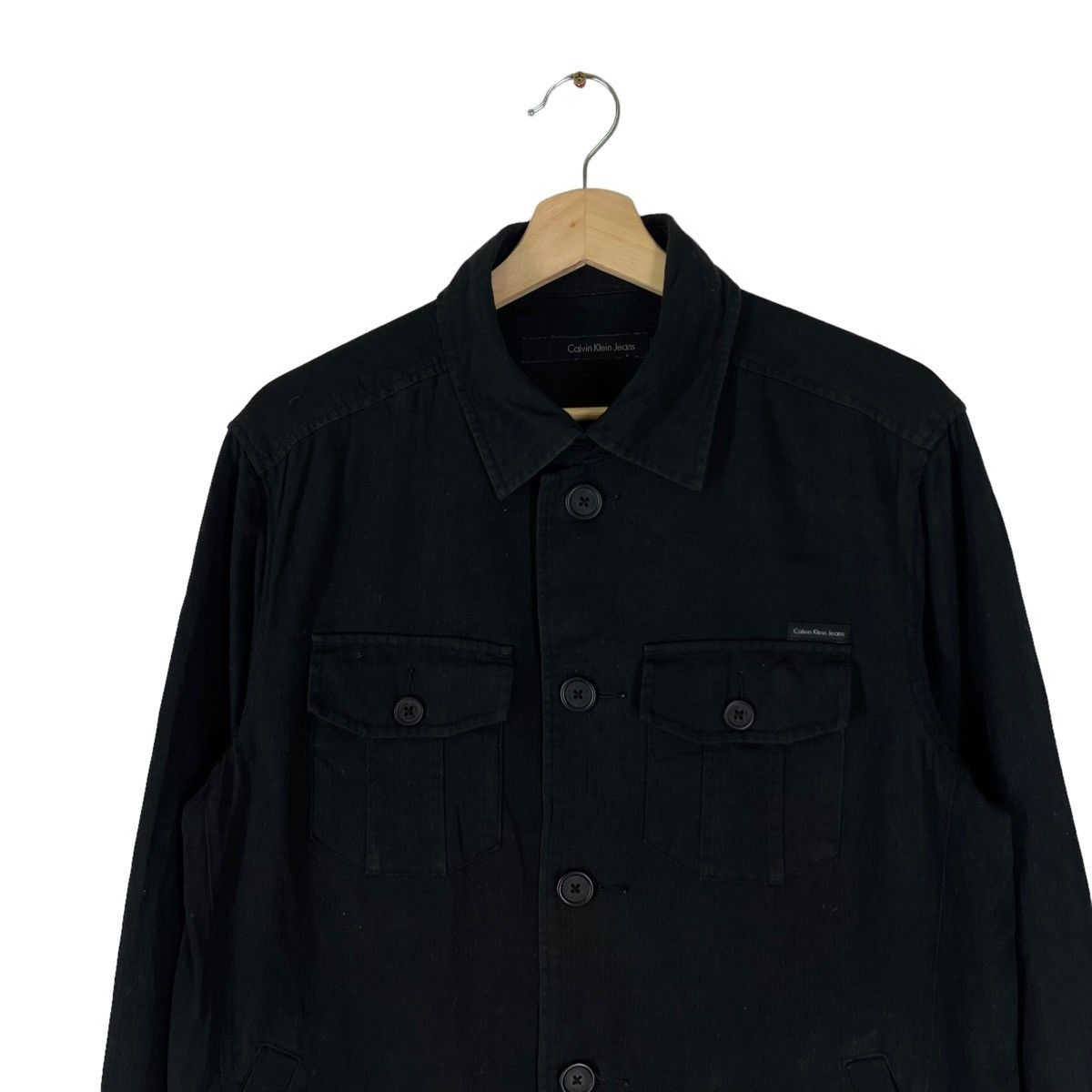 Japanese Brand VINTAGE CALVIN KLEIN JEANS JAPAN SHIRT BUTTON UPS Size US L / EU 52-54 / 3 - 2 Thumbnail