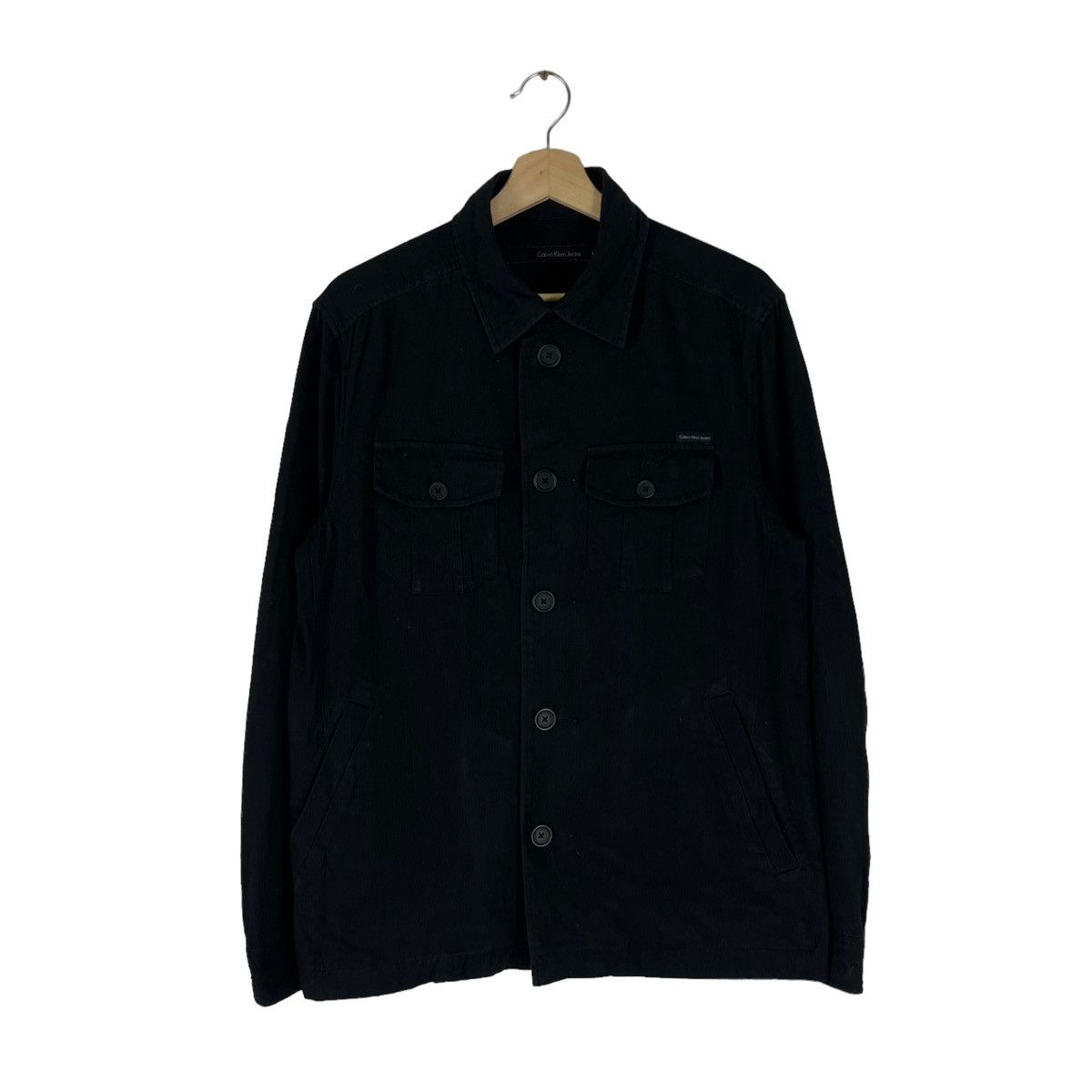Japanese Brand VINTAGE CALVIN KLEIN JEANS JAPAN SHIRT BUTTON UPS Size US L / EU 52-54 / 3 - 1 Thumbnail