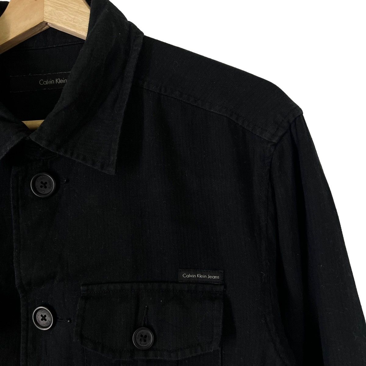 Japanese Brand VINTAGE CALVIN KLEIN JEANS JAPAN SHIRT BUTTON UPS Size US L / EU 52-54 / 3 - 5 Thumbnail