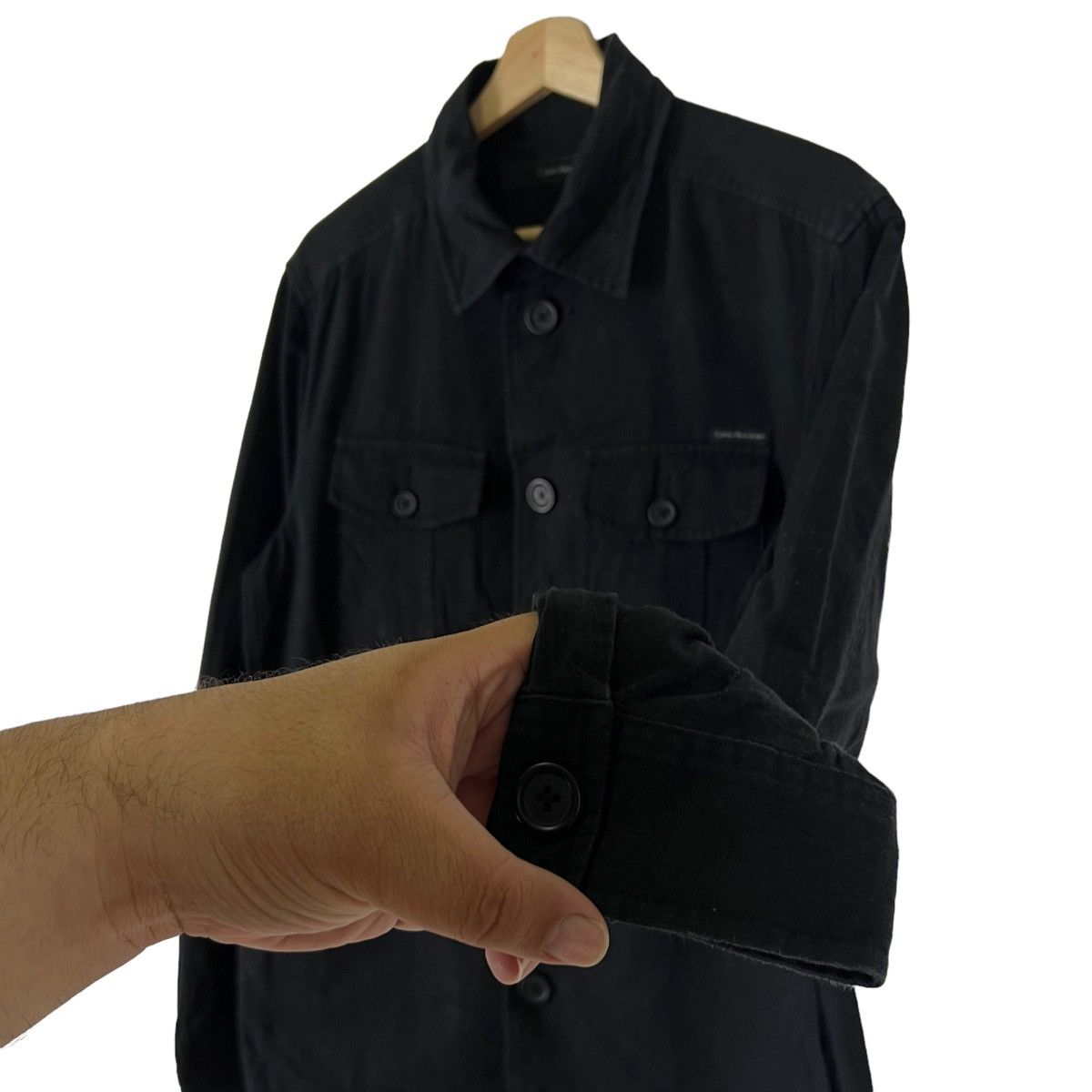 Japanese Brand VINTAGE CALVIN KLEIN JEANS JAPAN SHIRT BUTTON UPS Size US L / EU 52-54 / 3 - 6 Thumbnail