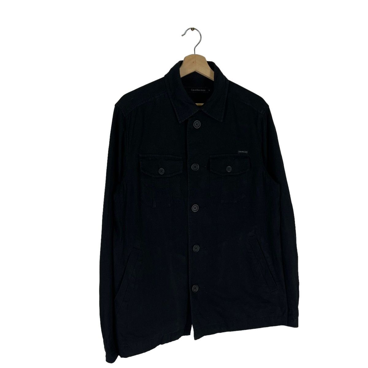 Japanese Brand VINTAGE CALVIN KLEIN JEANS JAPAN SHIRT BUTTON UPS Size US L / EU 52-54 / 3 - 3 Thumbnail